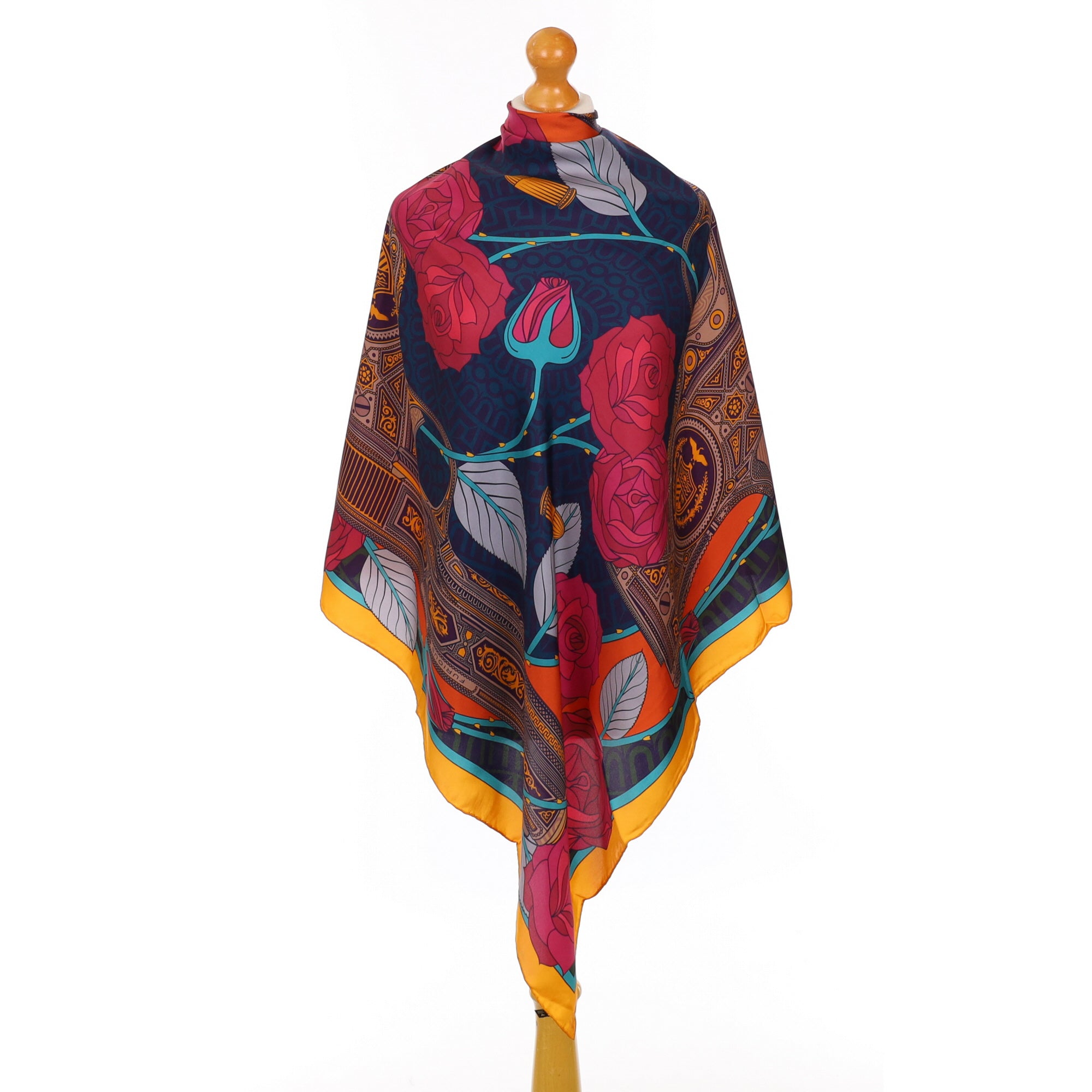 Brand New Furious Goose Designer Silk Scarf
