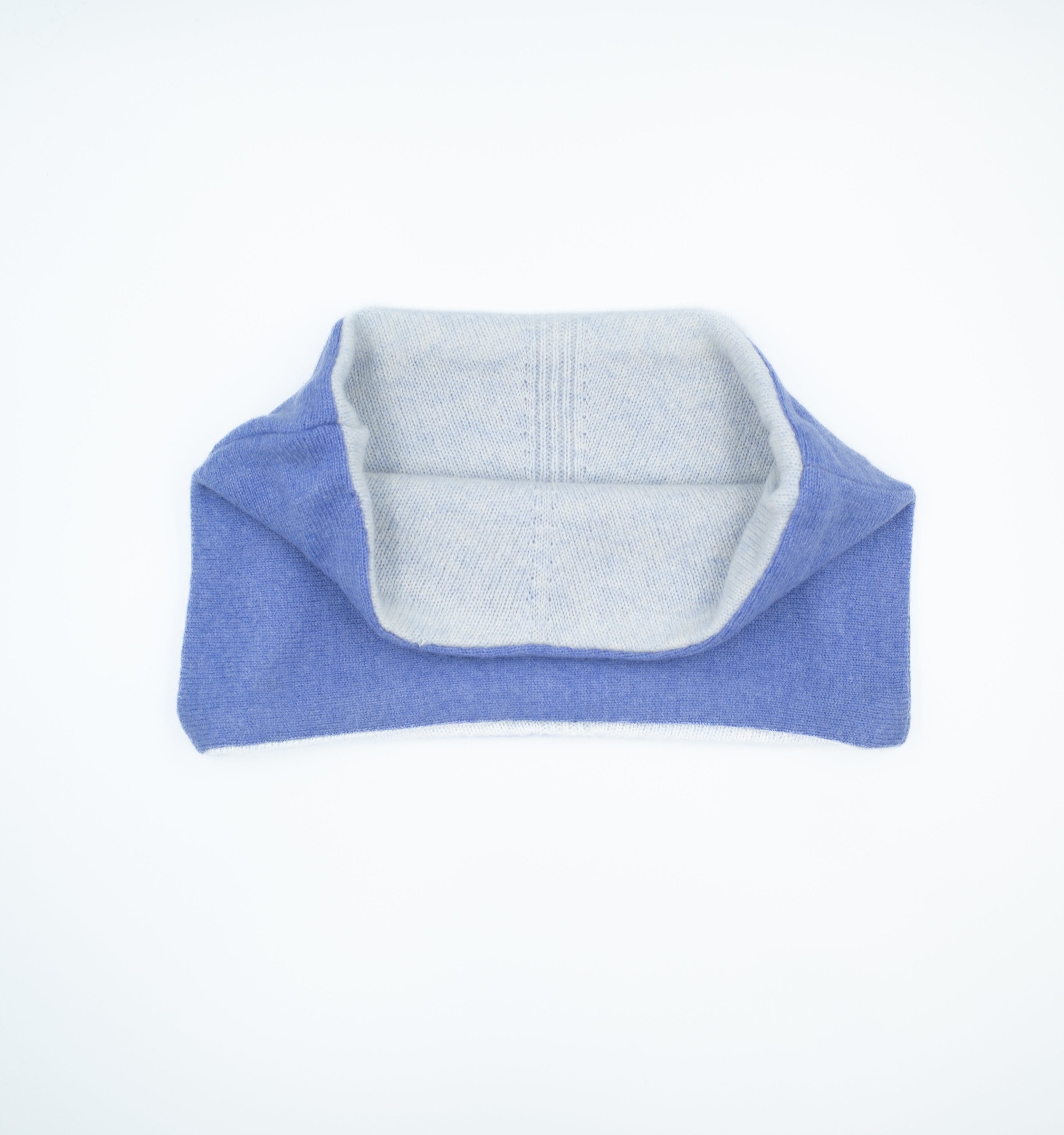 Bluebell Purple and Baby Blue Neck Warmer