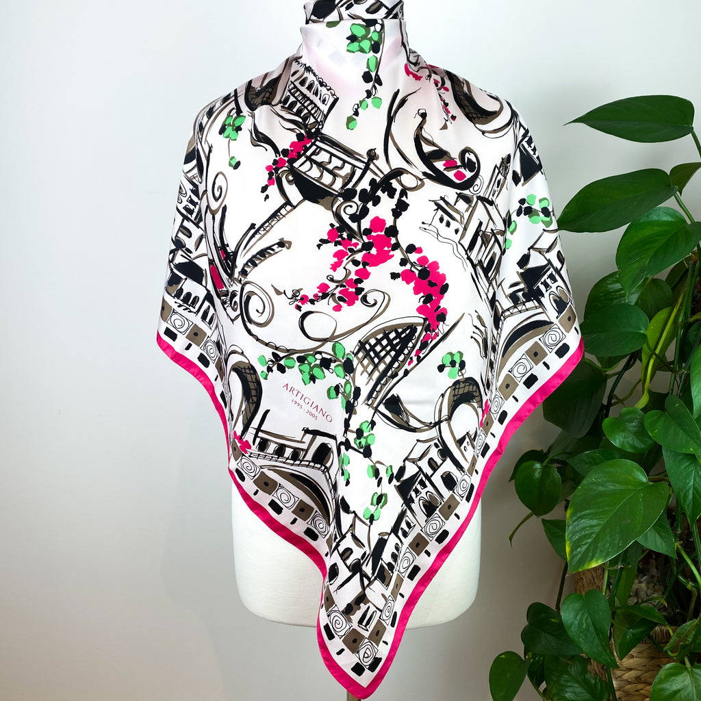 Artigiano Italian Silk Scarf