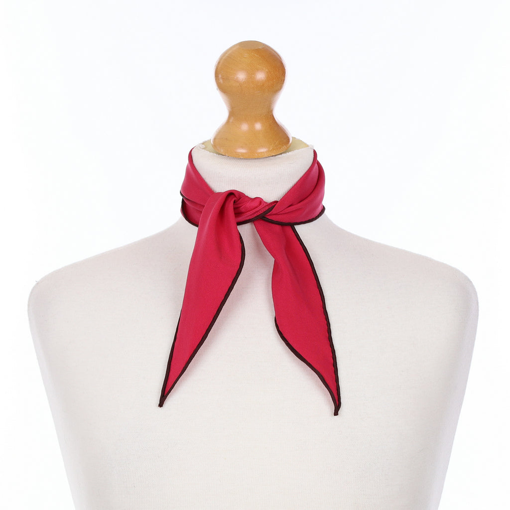 Boxed Hermès Mini Losange Silk Scarf