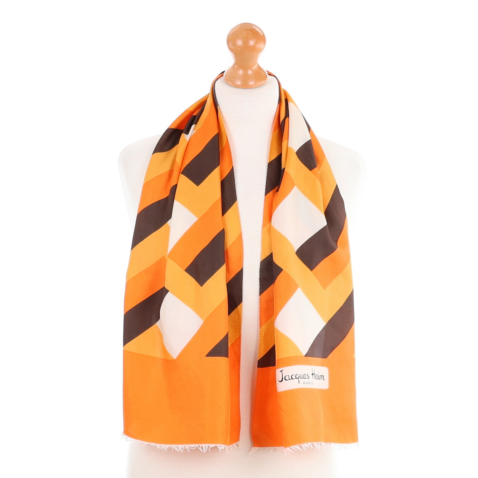 1970s Jacques Hein Silk Scarf