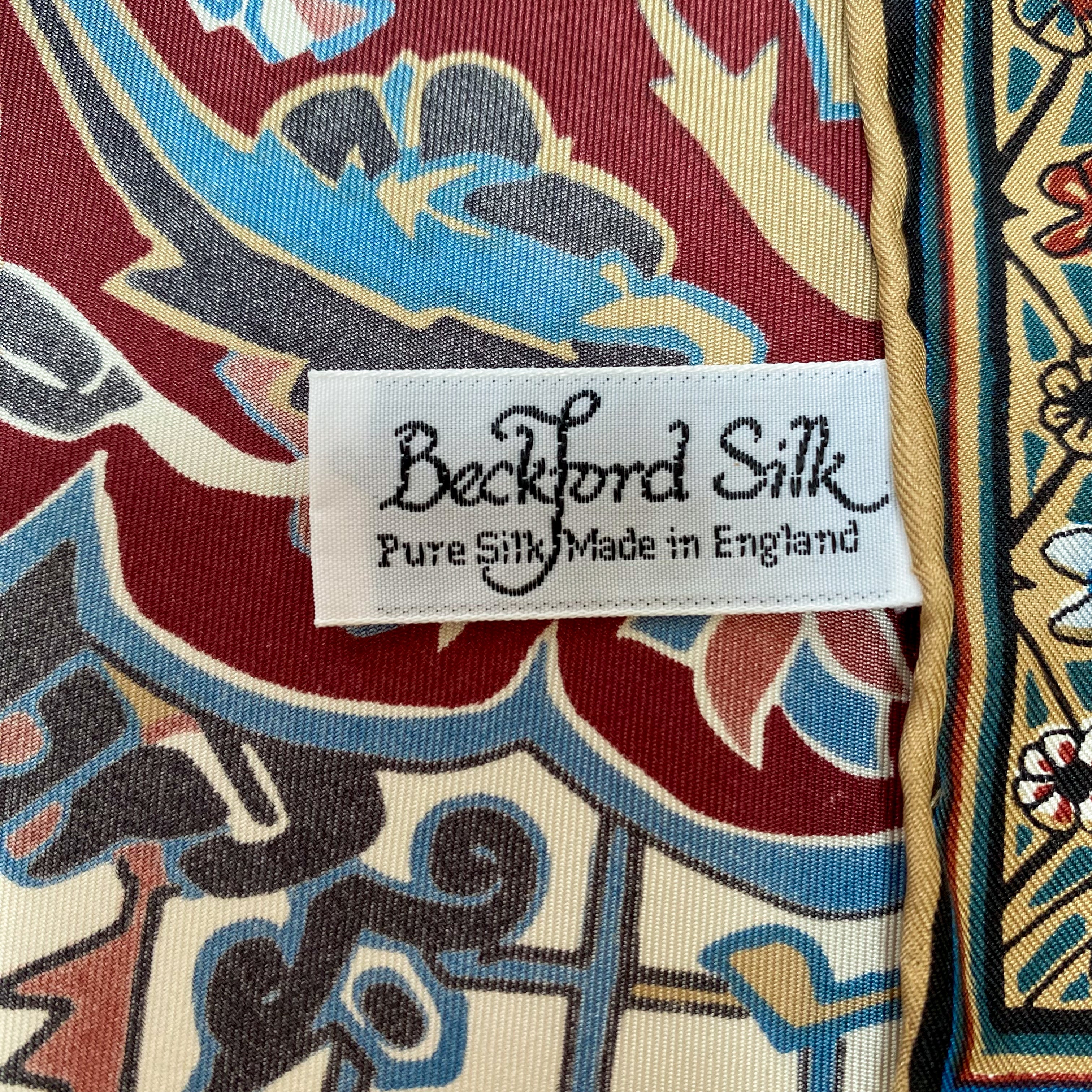 Beckford Vintage Silk Scarf