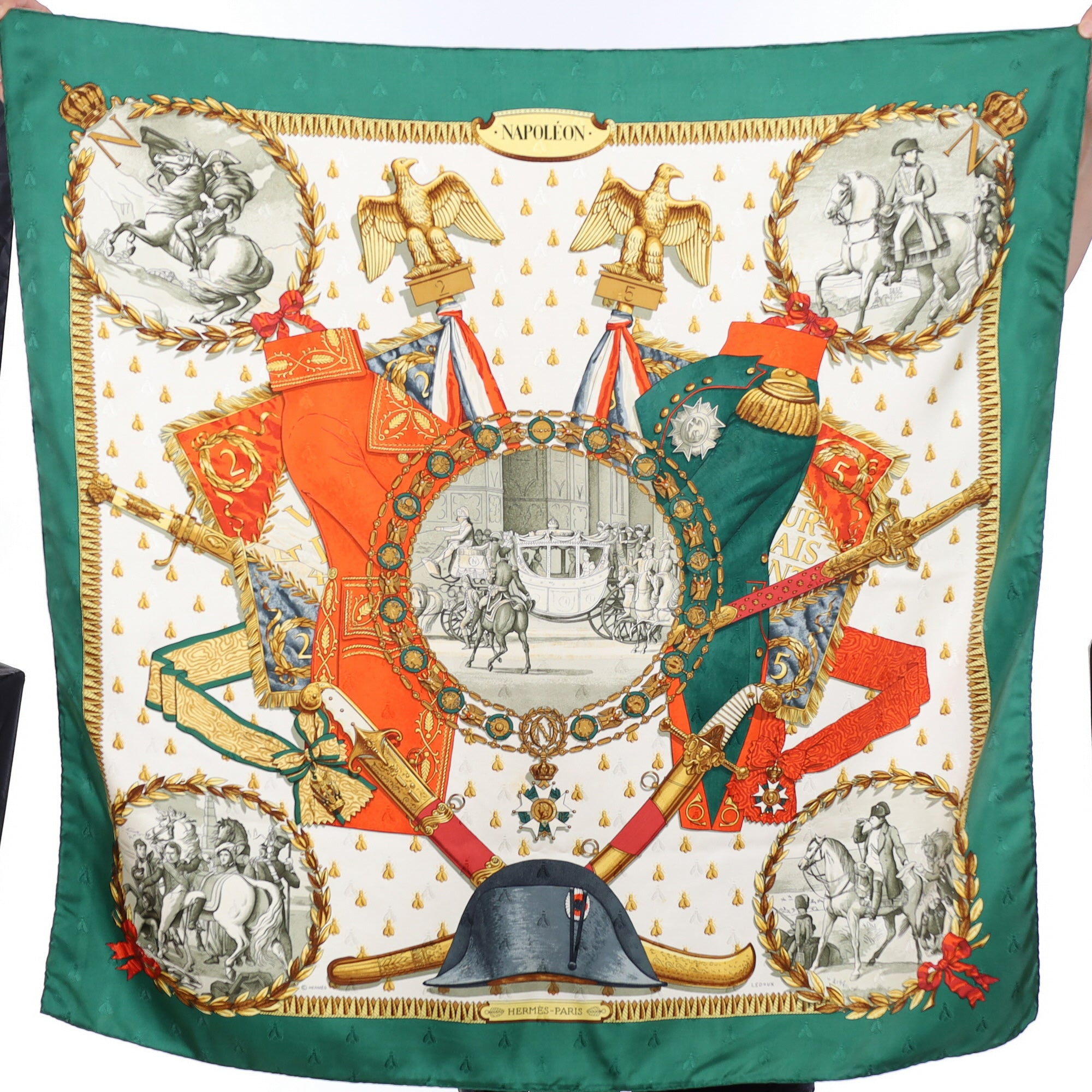 Hermès Napoléon Silk Scarf