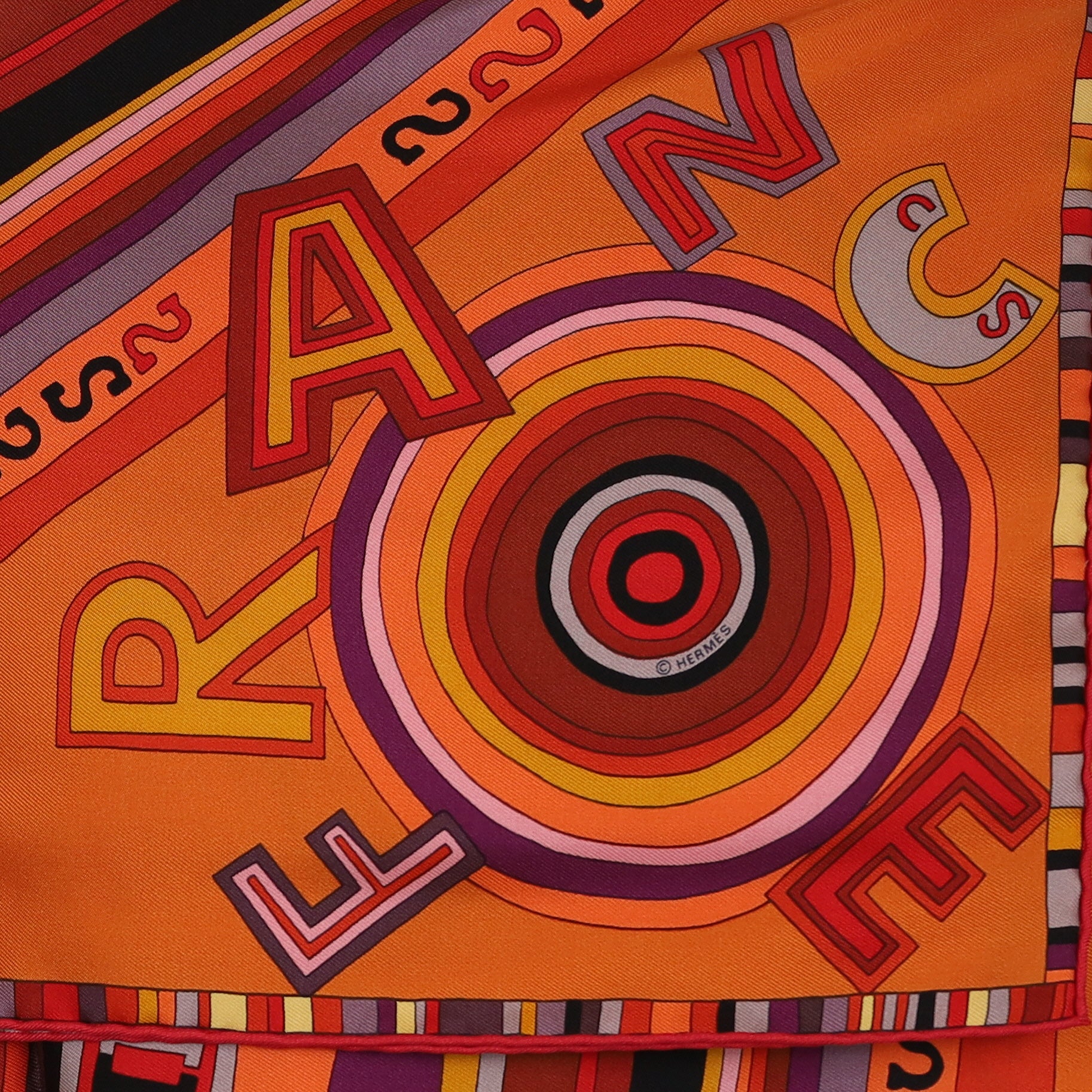 Brand New Boxed Hermès Tohu Bohu Silk Scarf Quite Rare