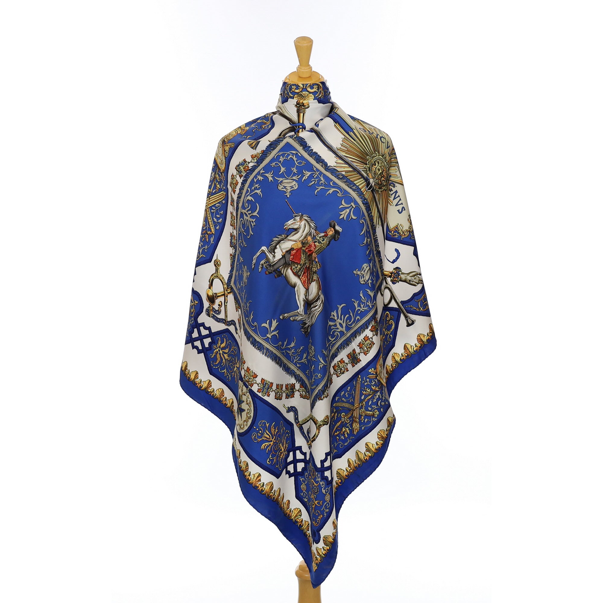 Hermès Lvdovicvs Magnvs Silk Scarf