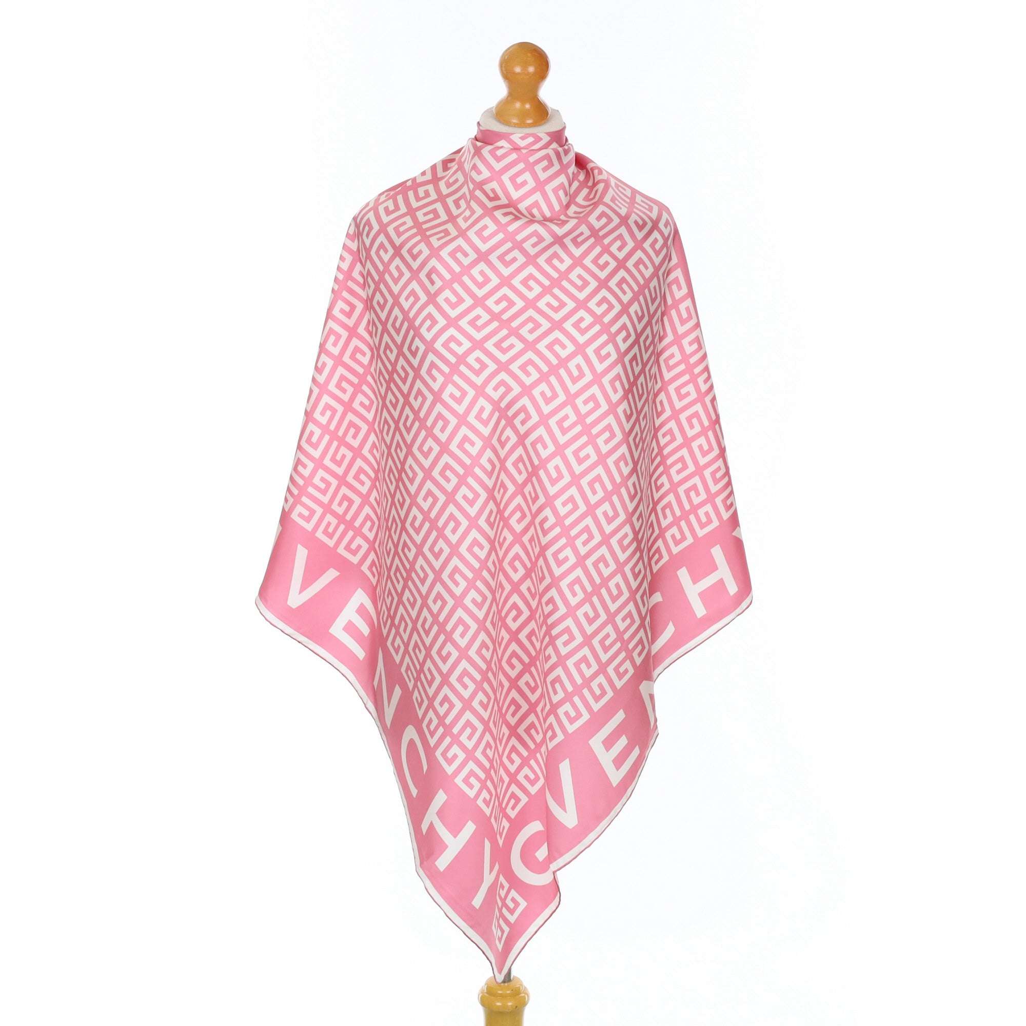 Brand New Givenchy Pink Silk Scarf