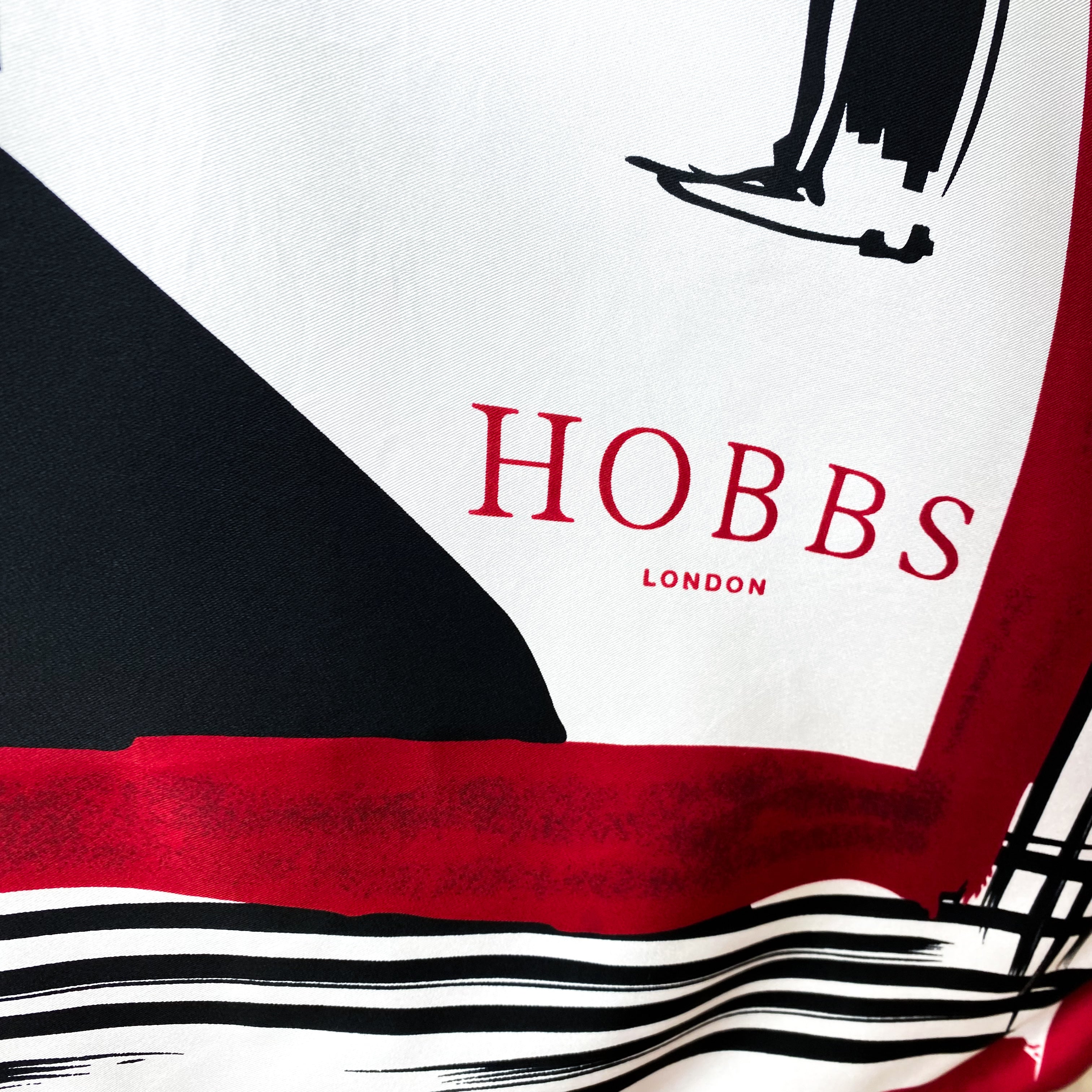 Hobbs 2009 Shopping Scene Silk Scarf