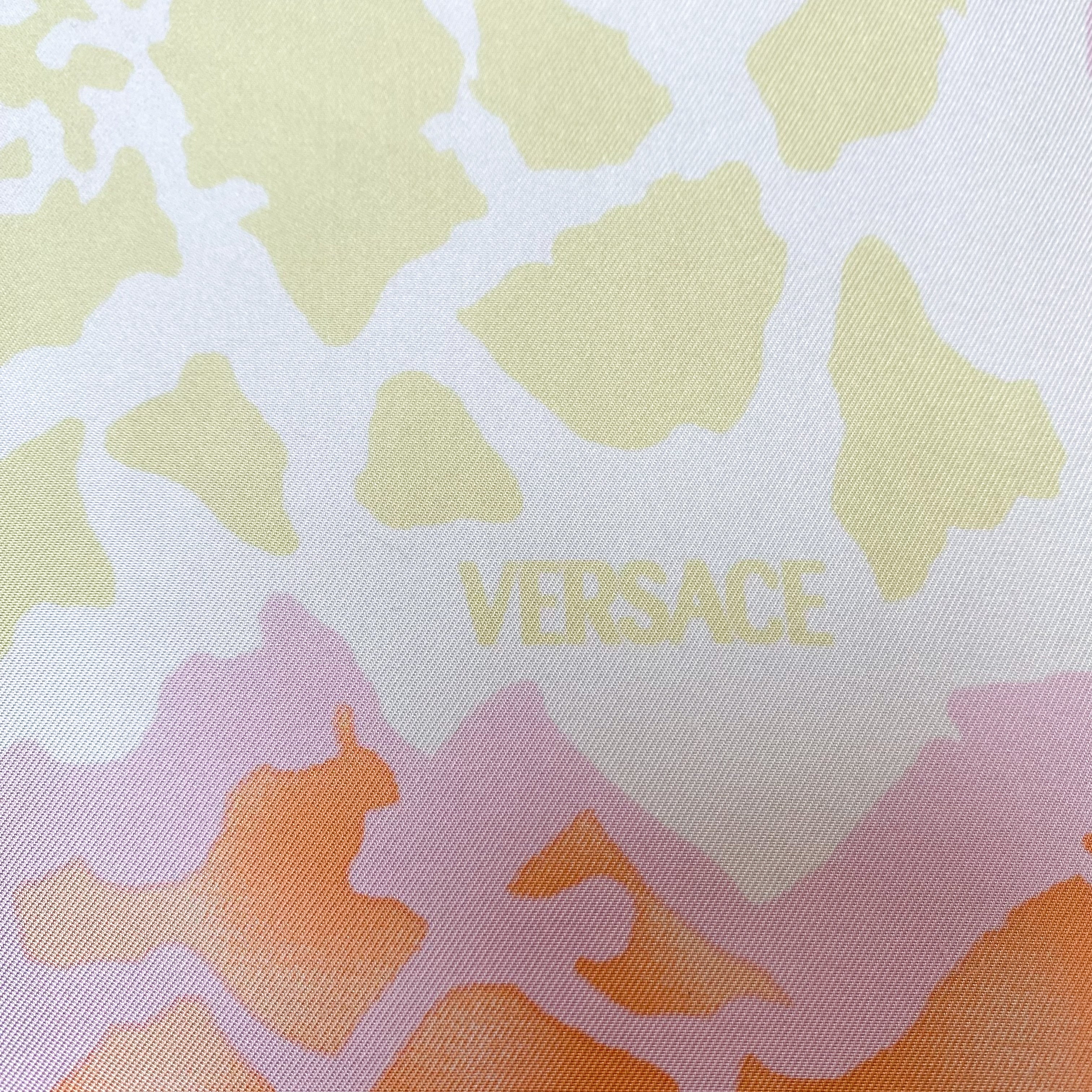 Immaculate Versace Designer Silk Scarf
