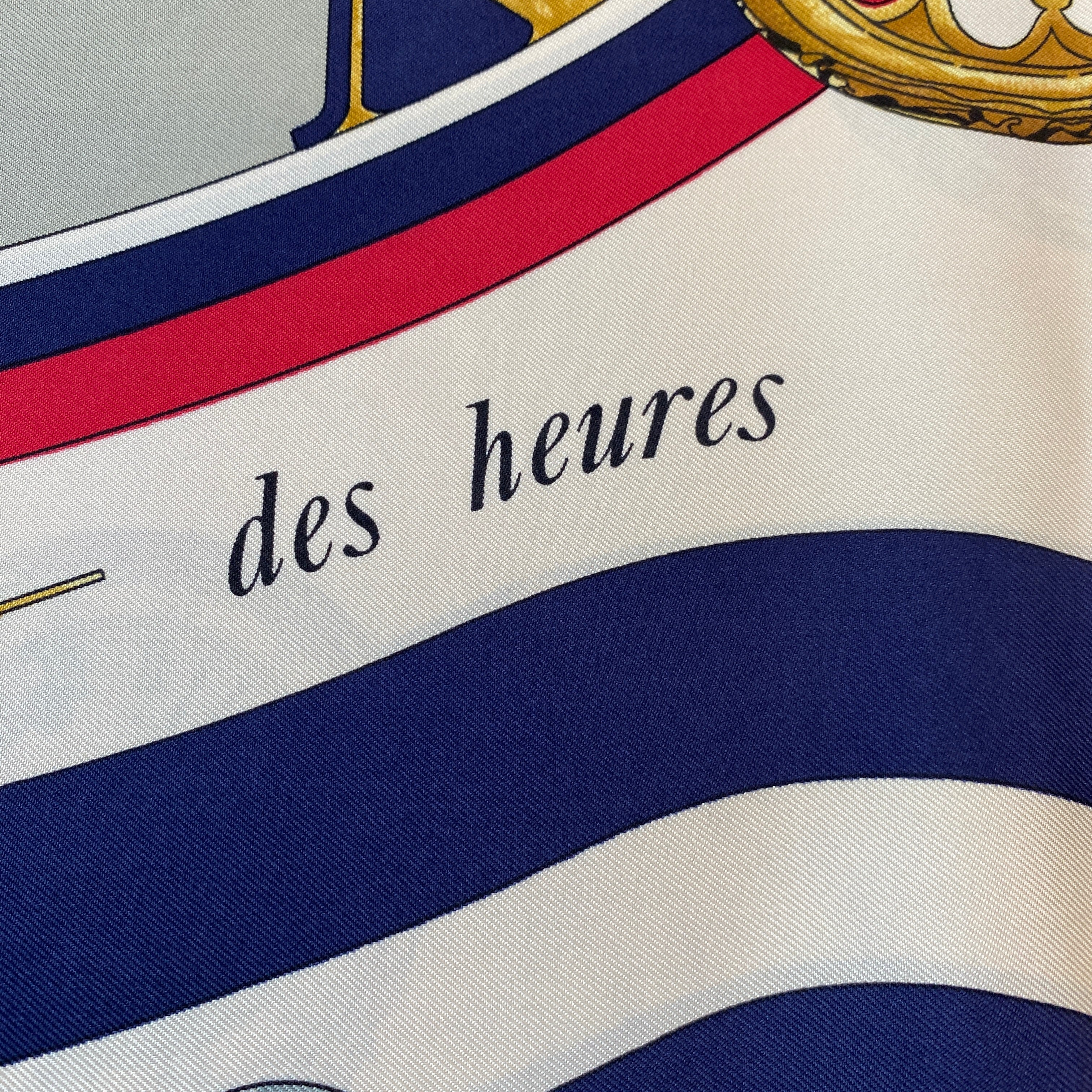 Hermès La Ronde Des Heures Silk Scarf