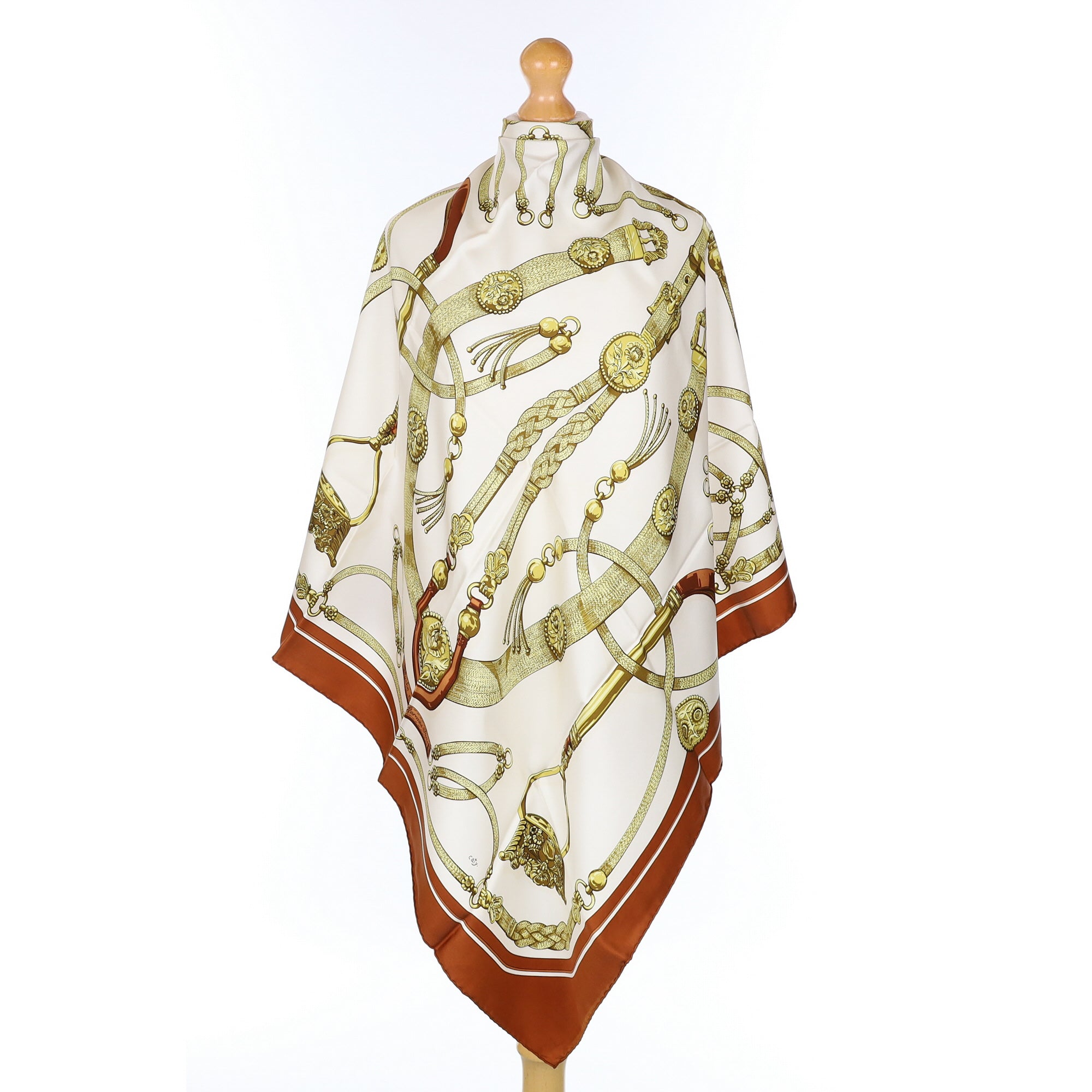 Hermès Gaucho par Hermès Silk Scarf