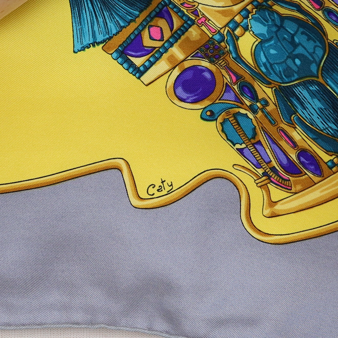 Hermès Égypte Silk Scarf
