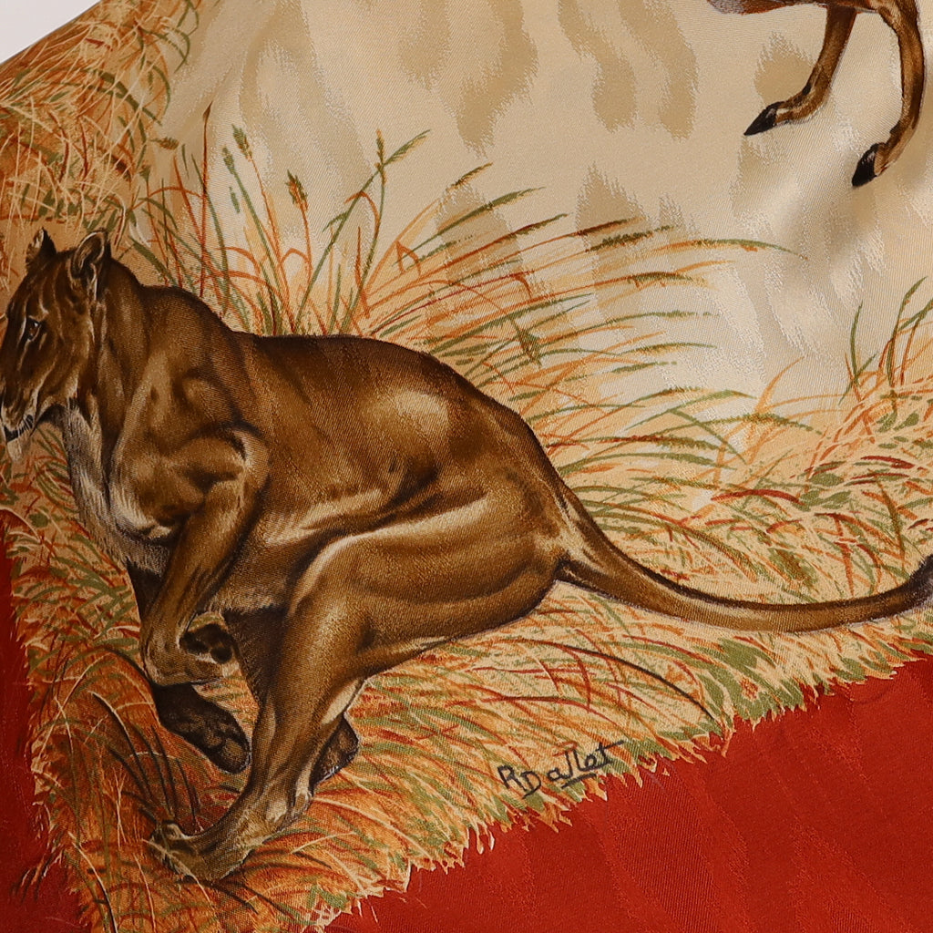 Hermès Kenya Silk Scarf