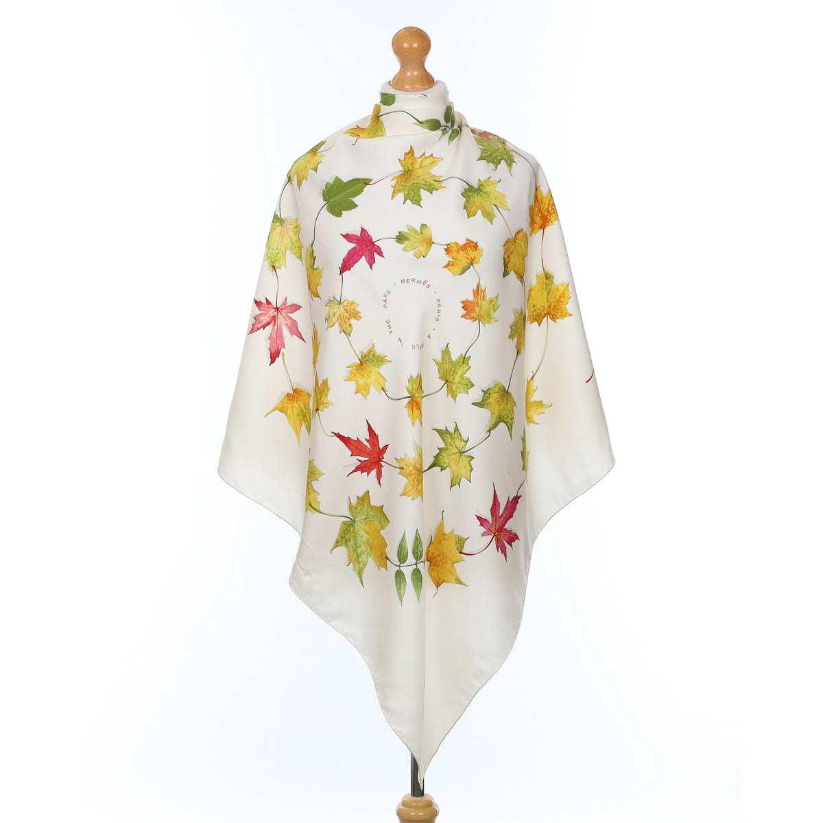 Hermès A Walk In The Park Silk Scarf