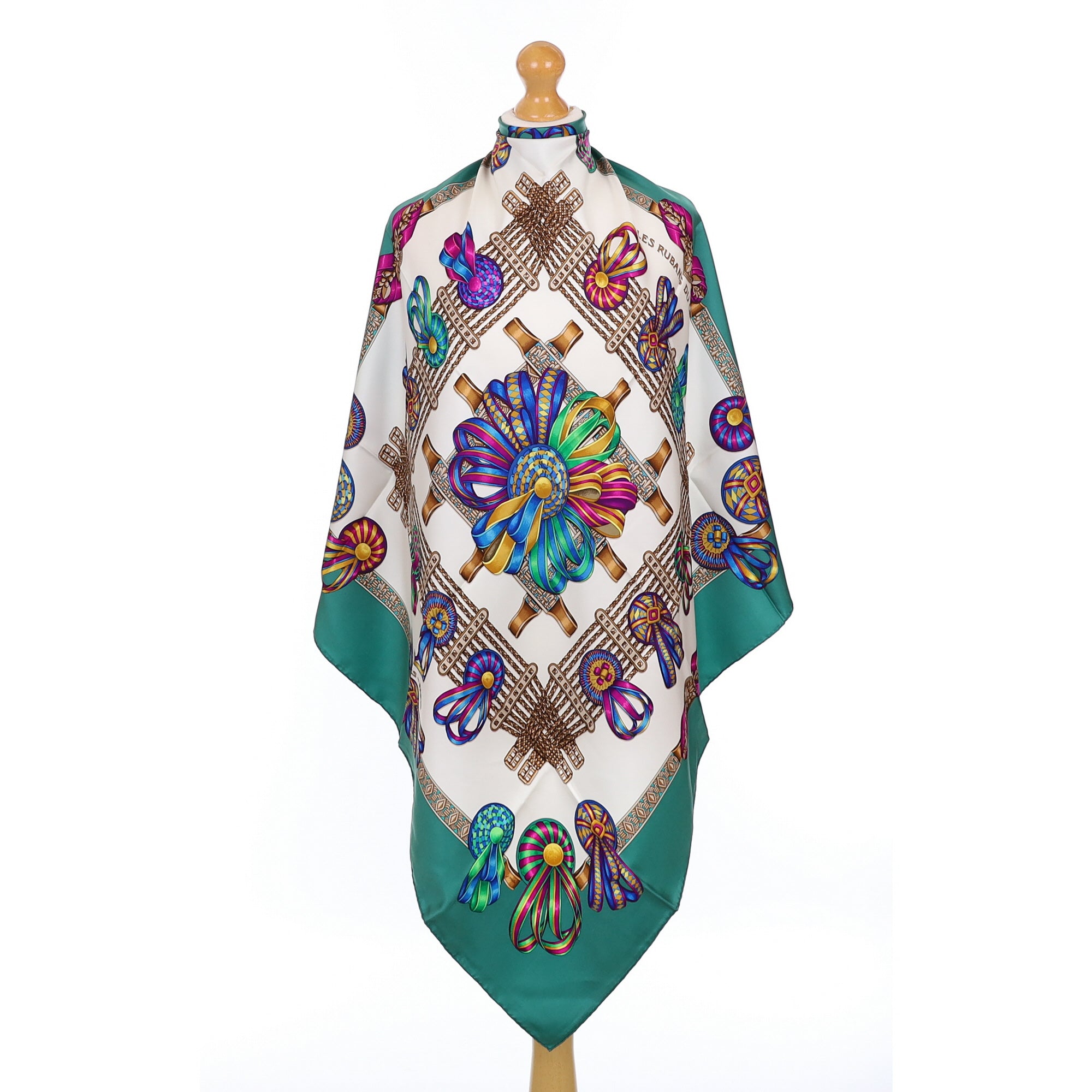 Hermès Les Rubans du Cheval Silk Scarf