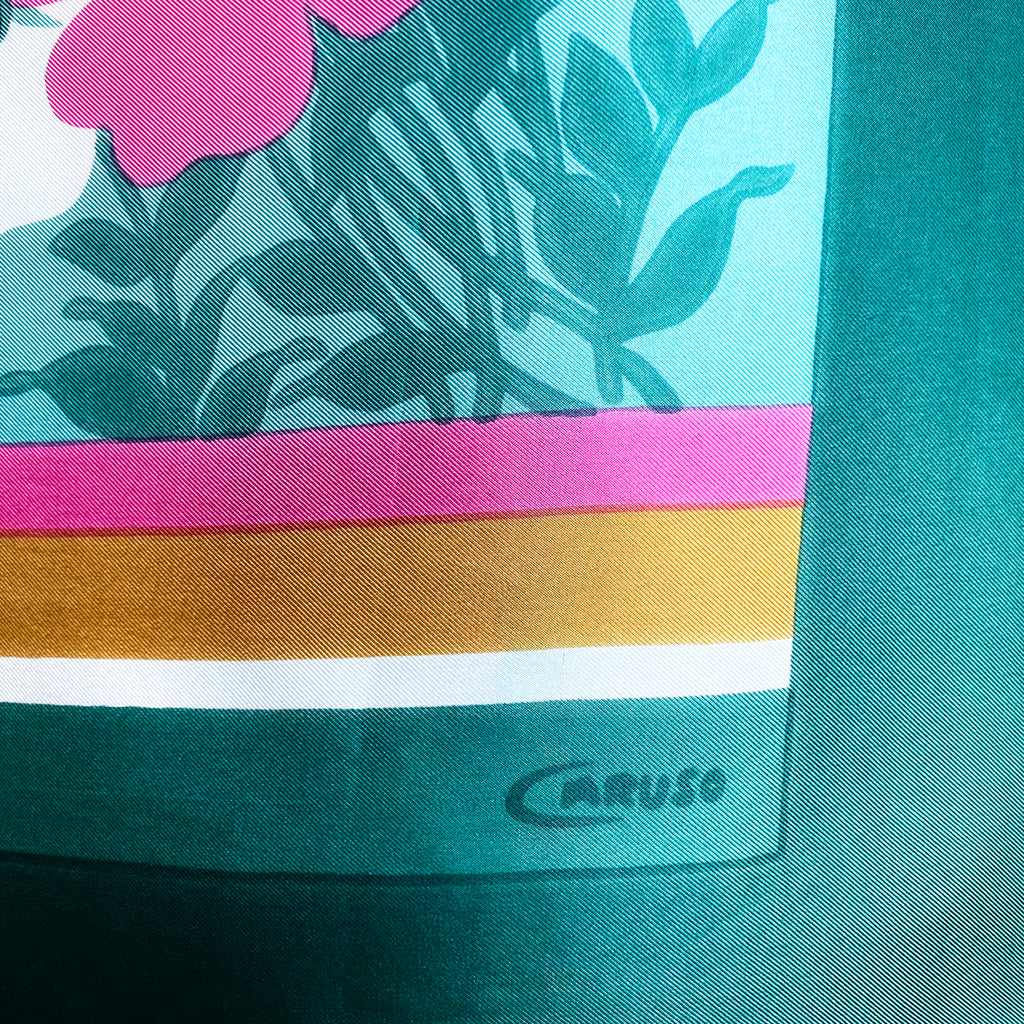 Immaculate Caruso Vintage Silk Scarf