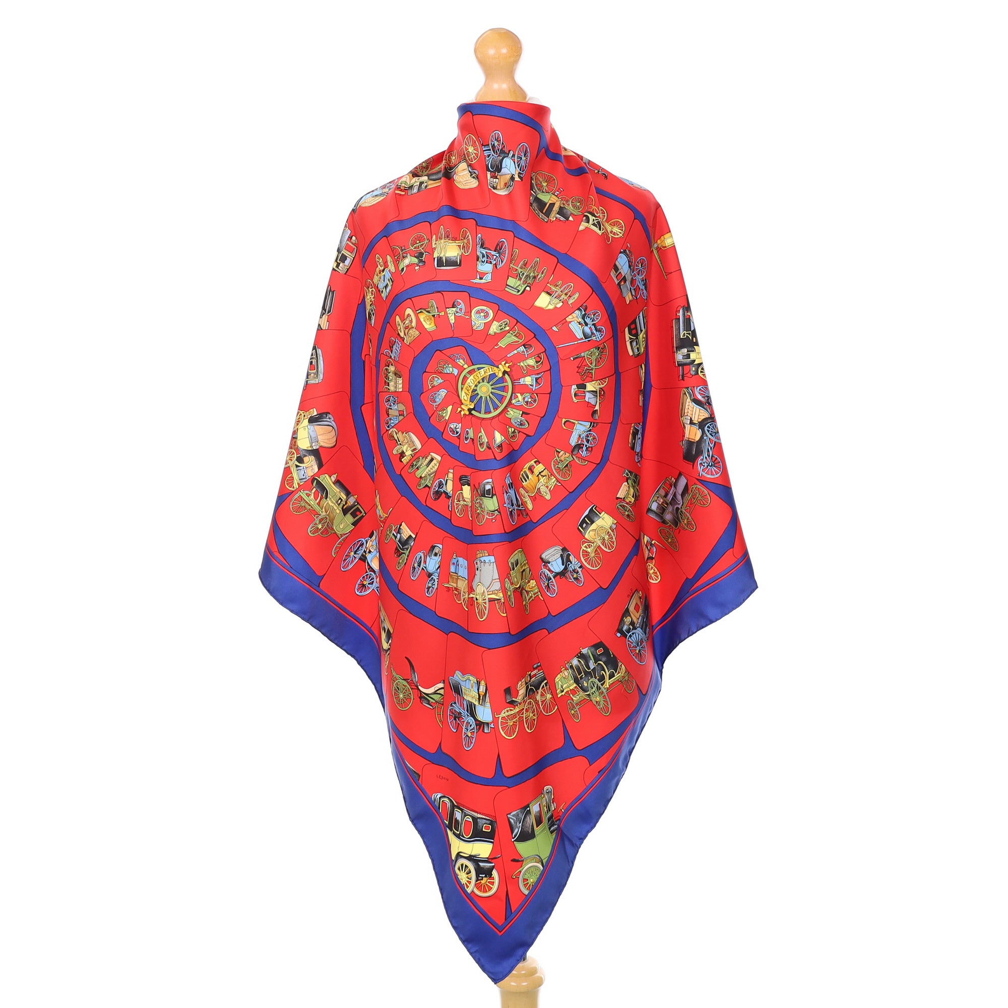 Pristine Hermès Carrosserie Silk Scarf