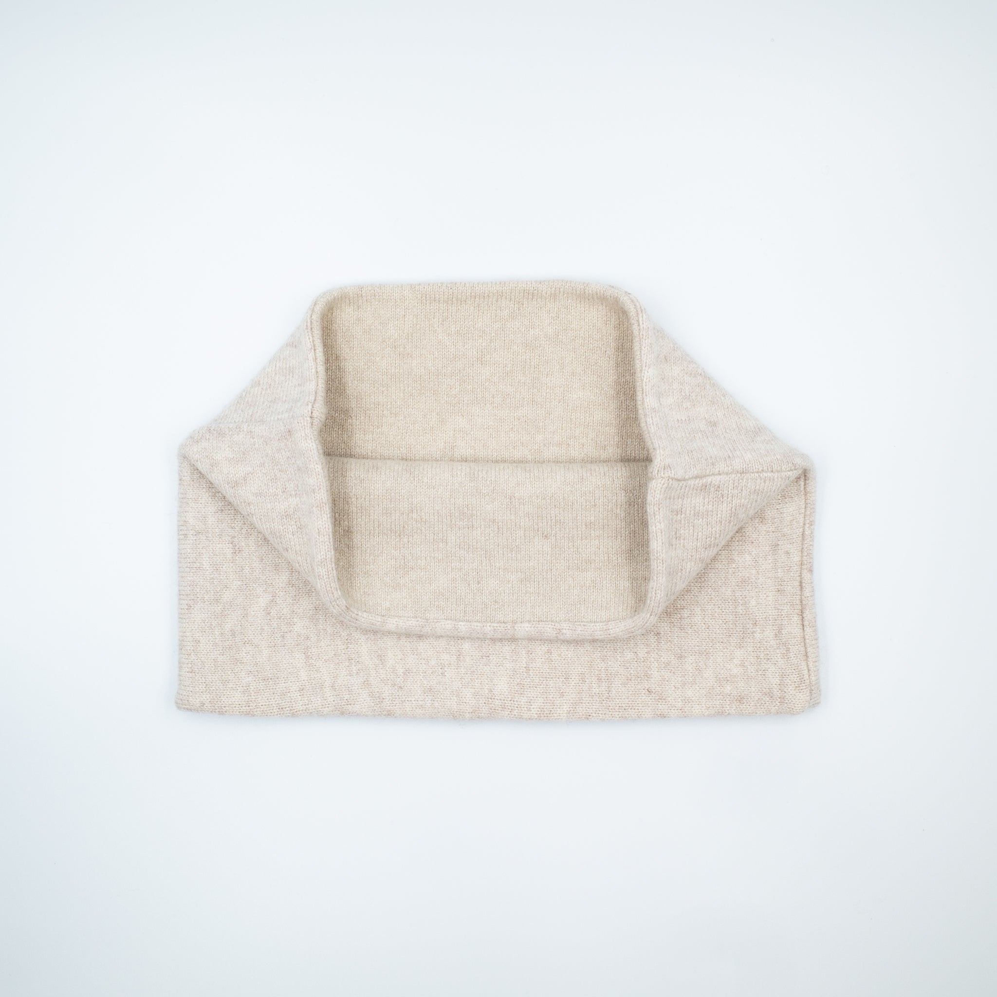 Pale Oatmeal Neck Warmer