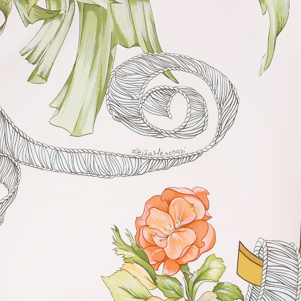 Hermès Regina Silk Scarf