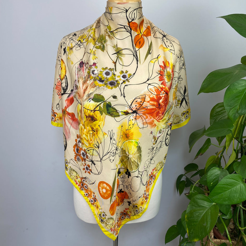 Marc Cain Designer Silk Scarf