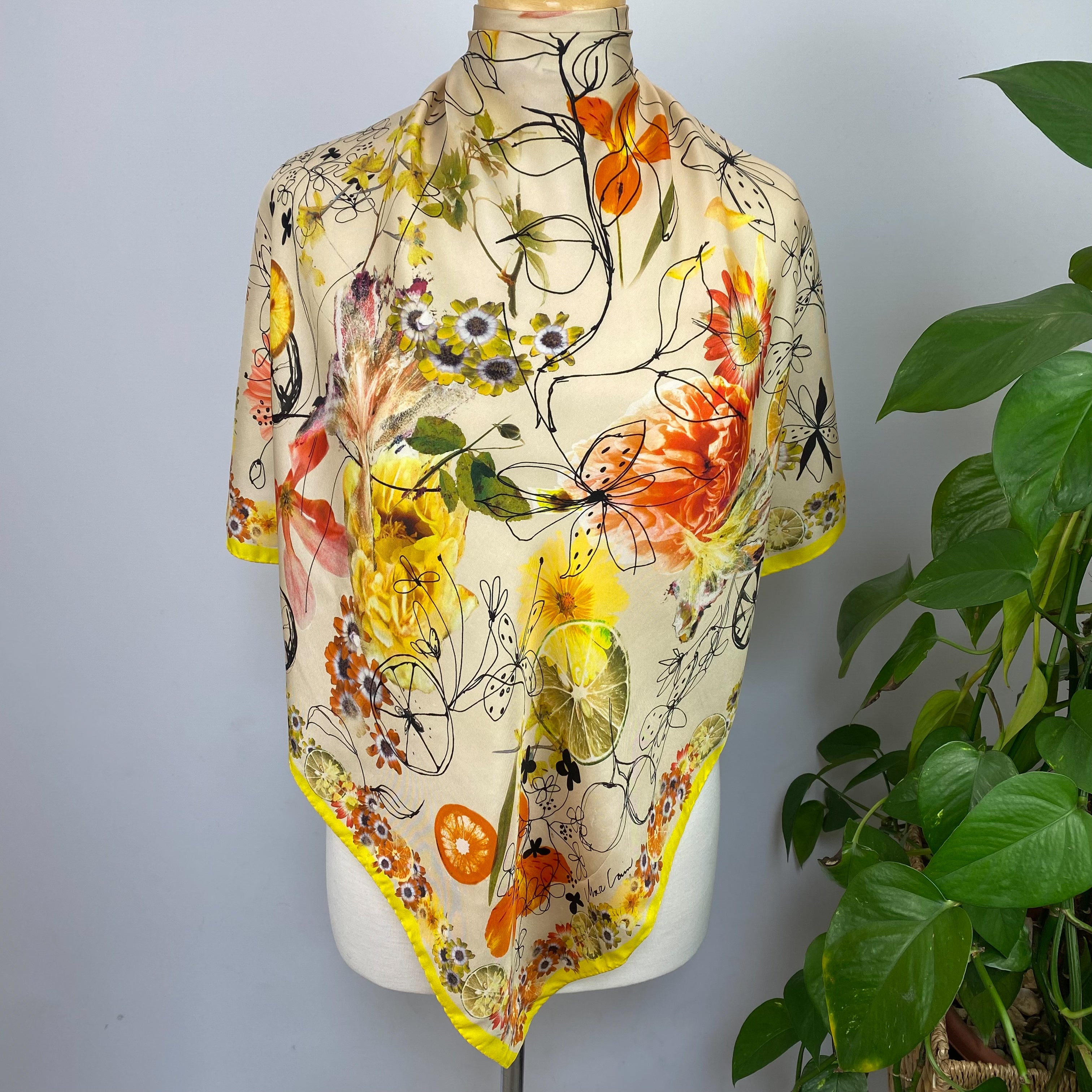 Marc Cain Designer Silk Scarf