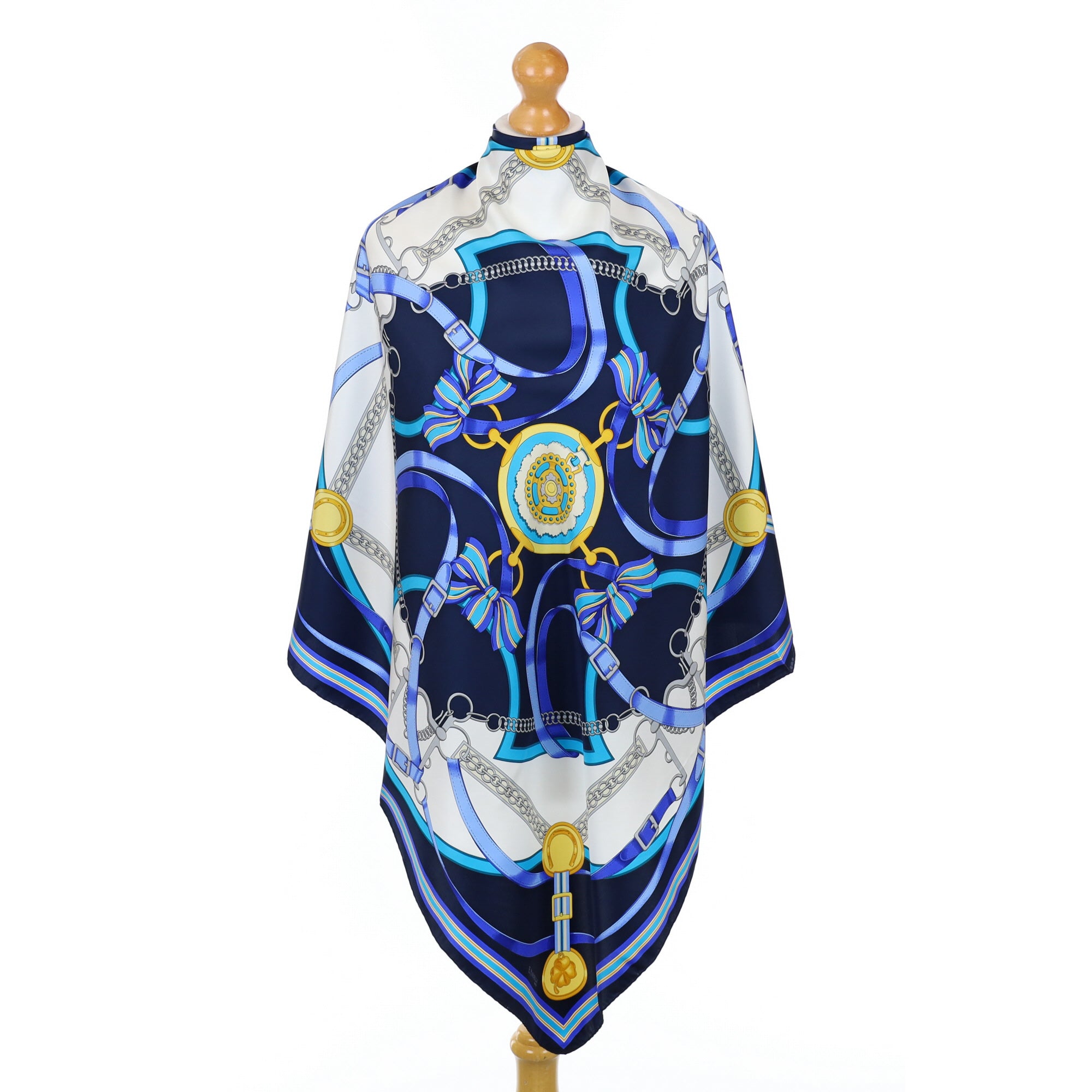 Brand New E.Marinella Designer Silk Scarf