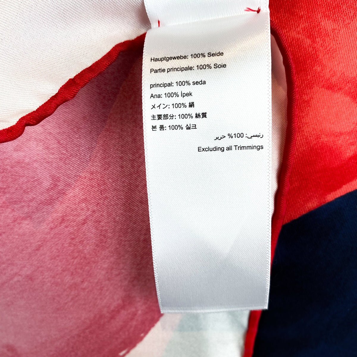 Joules Circles Silk Scarf