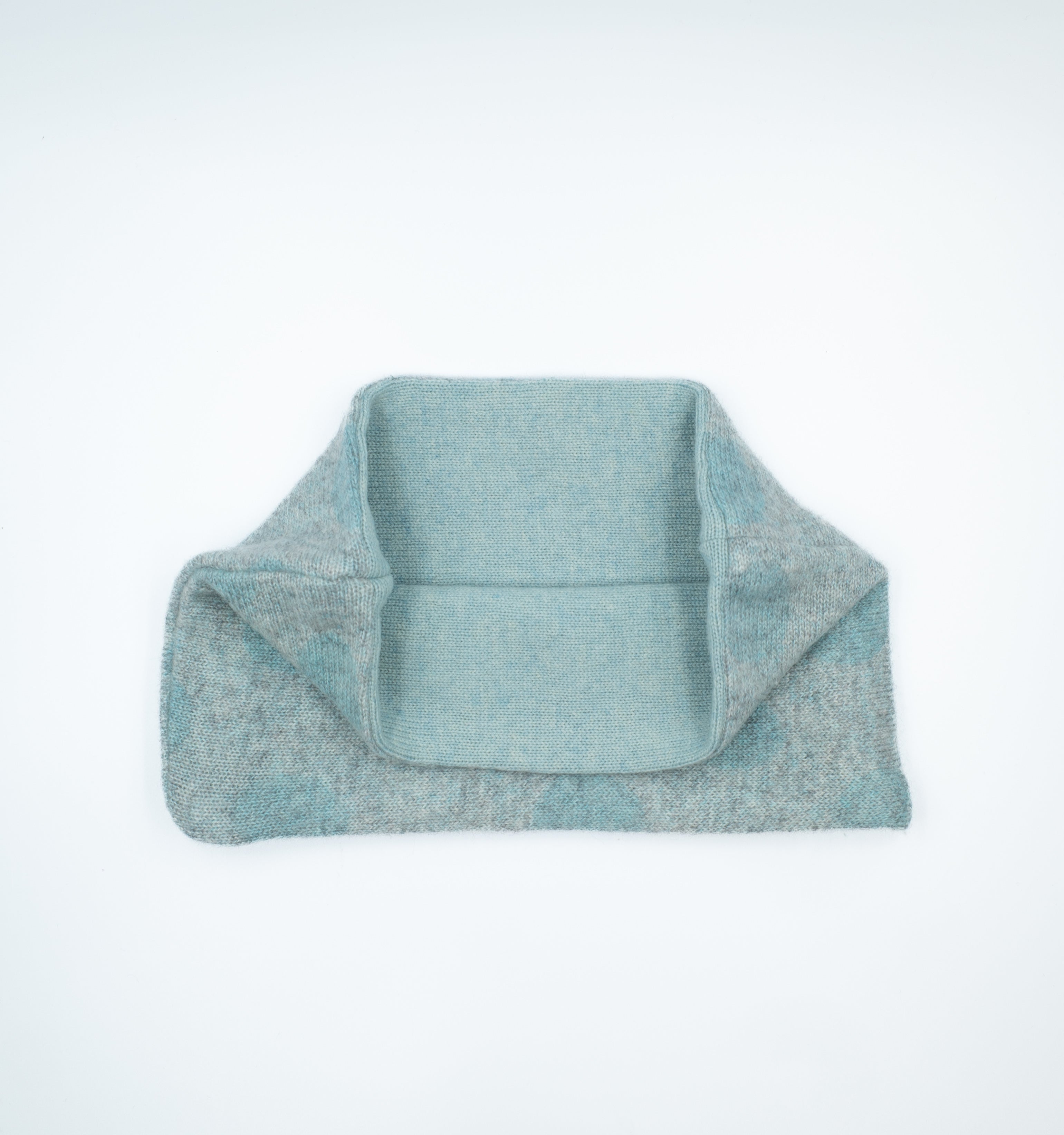 Sea Blue Polka Neck Warmer