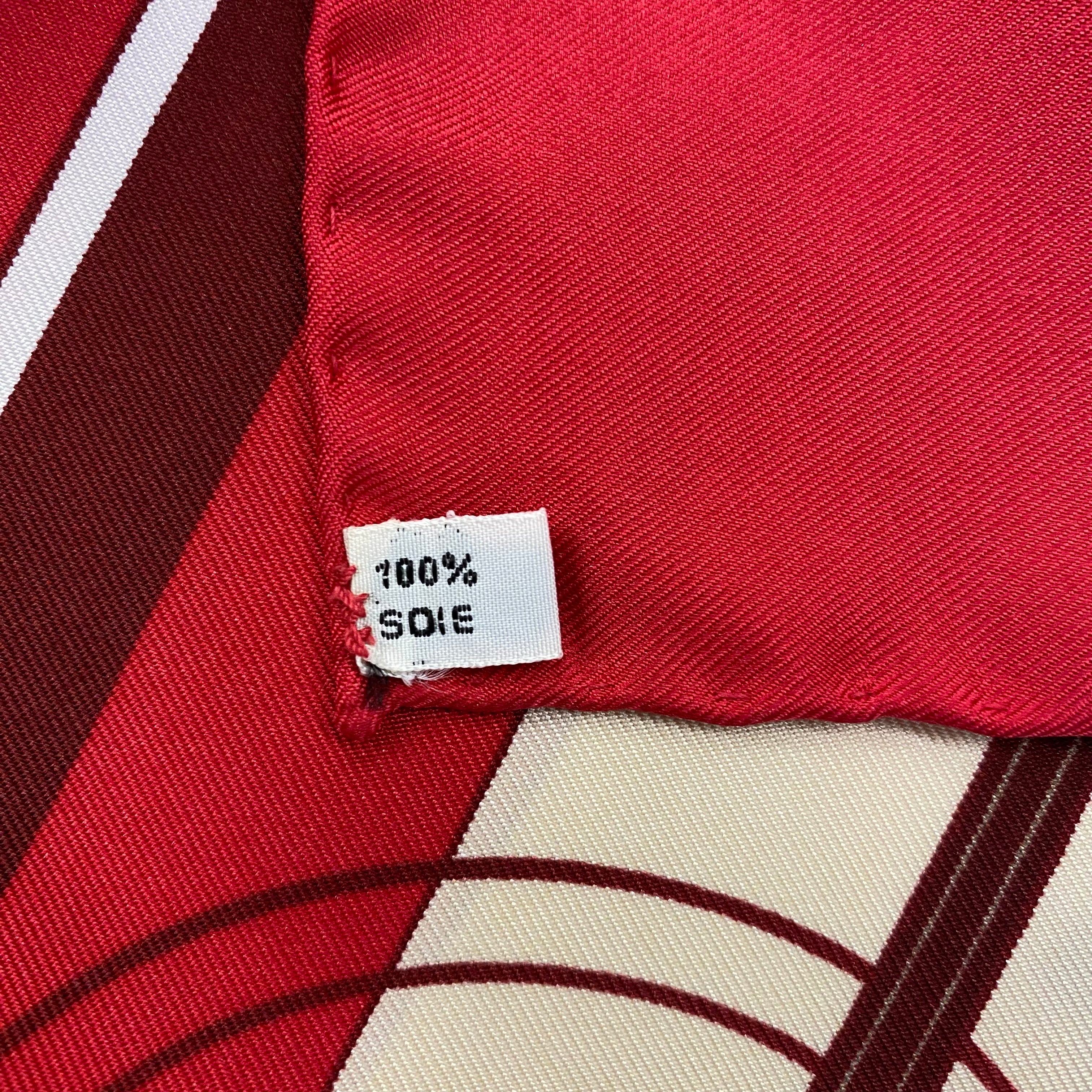 Unworn Hermès Springs Vintage Silk Scarf