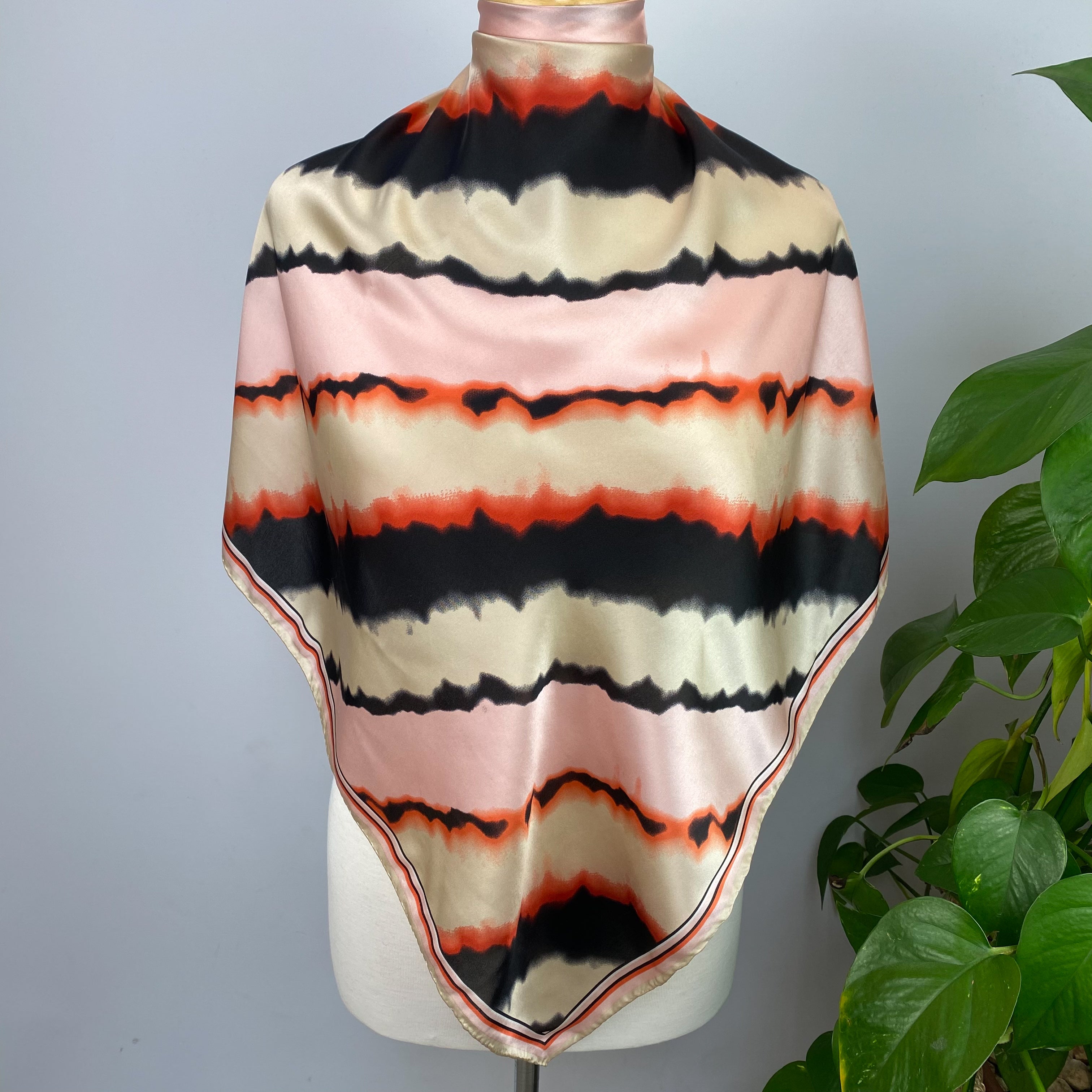 Beck Sondergaard Abstract Design Silk Scarf