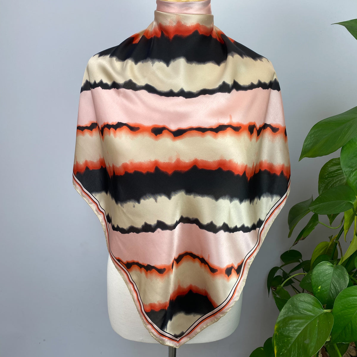 Beck Sondergaard Abstract Design Silk Scarf