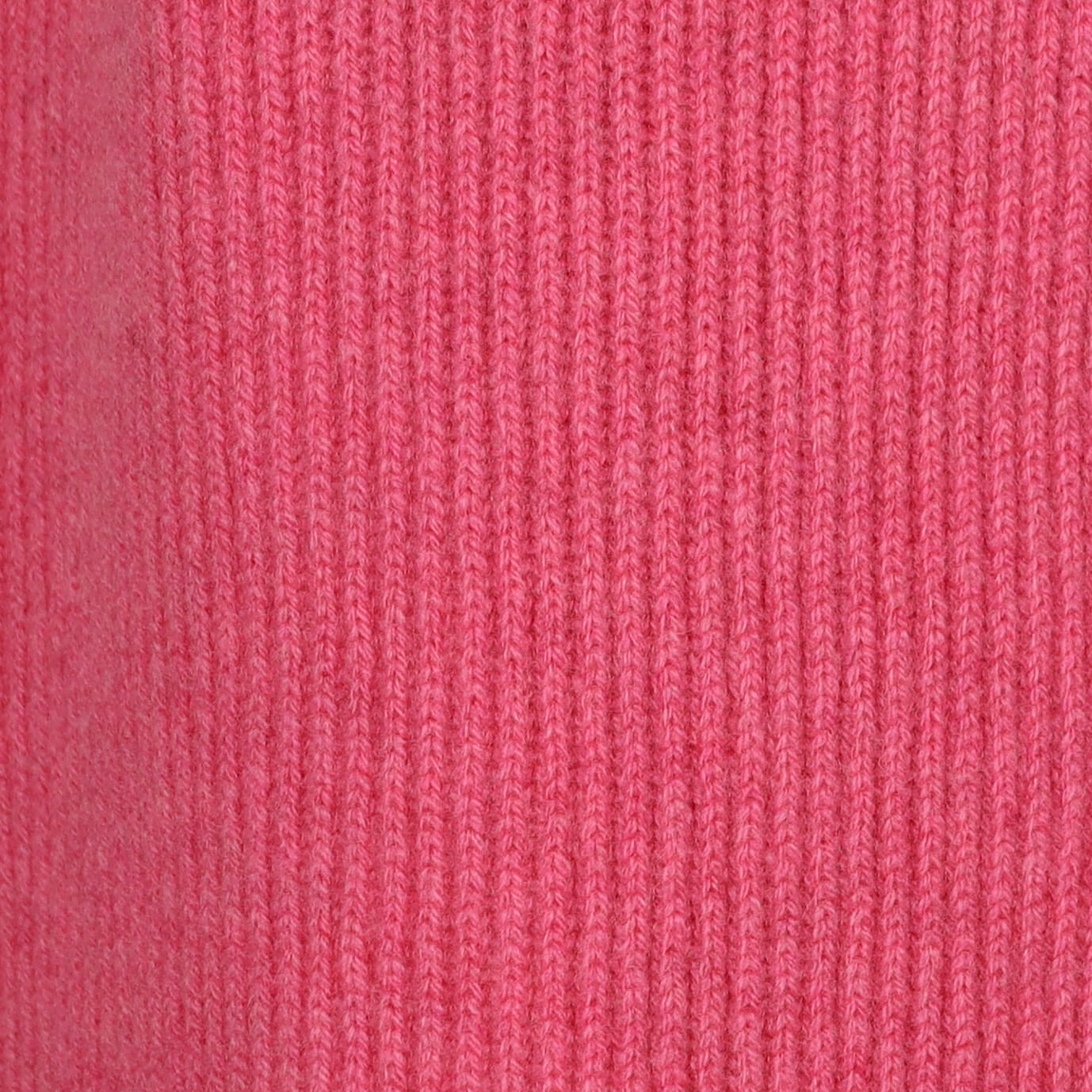 Brand New Scottish Loganberry Pink Rib Cashmere Scarf