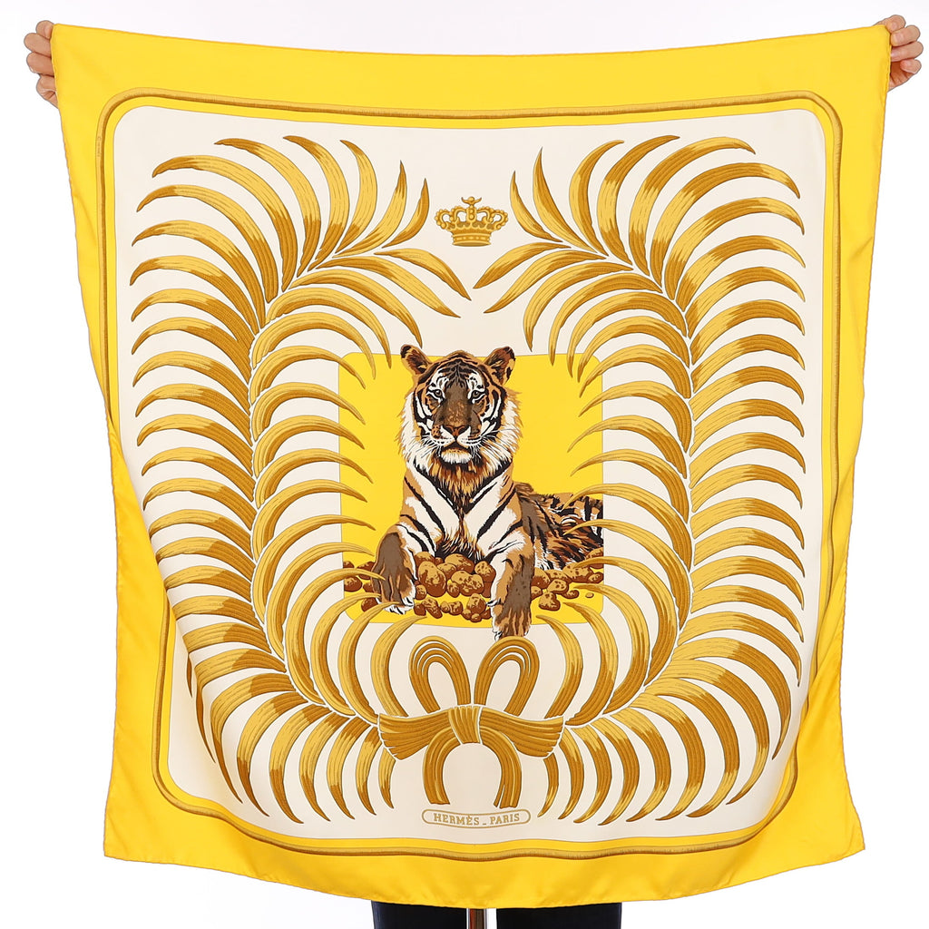 Hermès Tigre Royal Silk Scarf