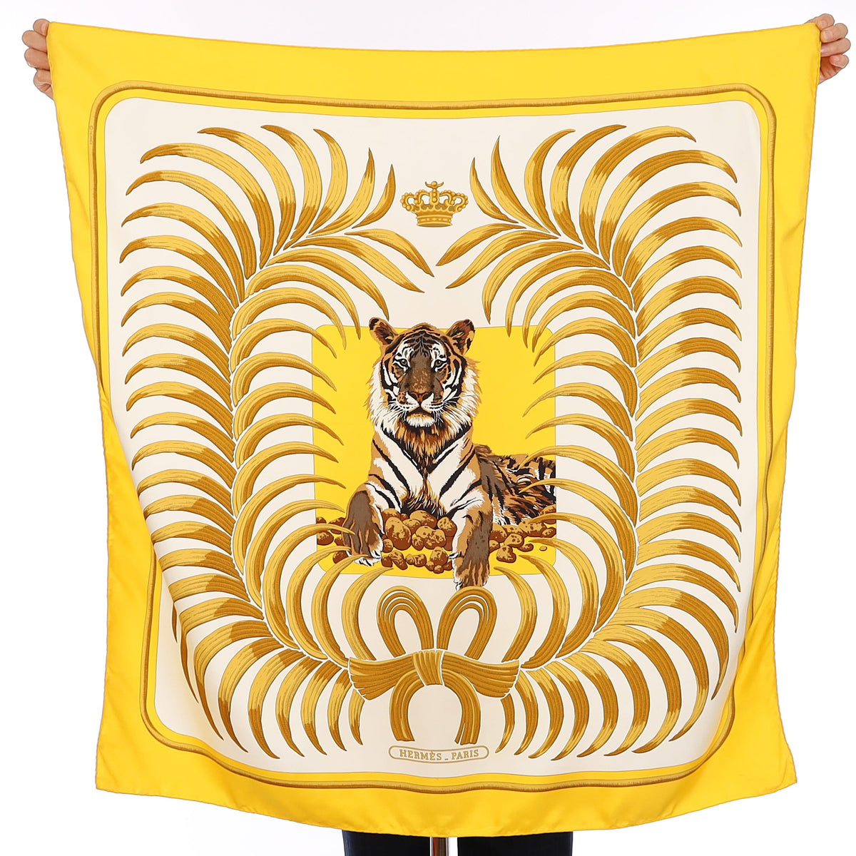 Hermès Tigre Royal Silk Scarf