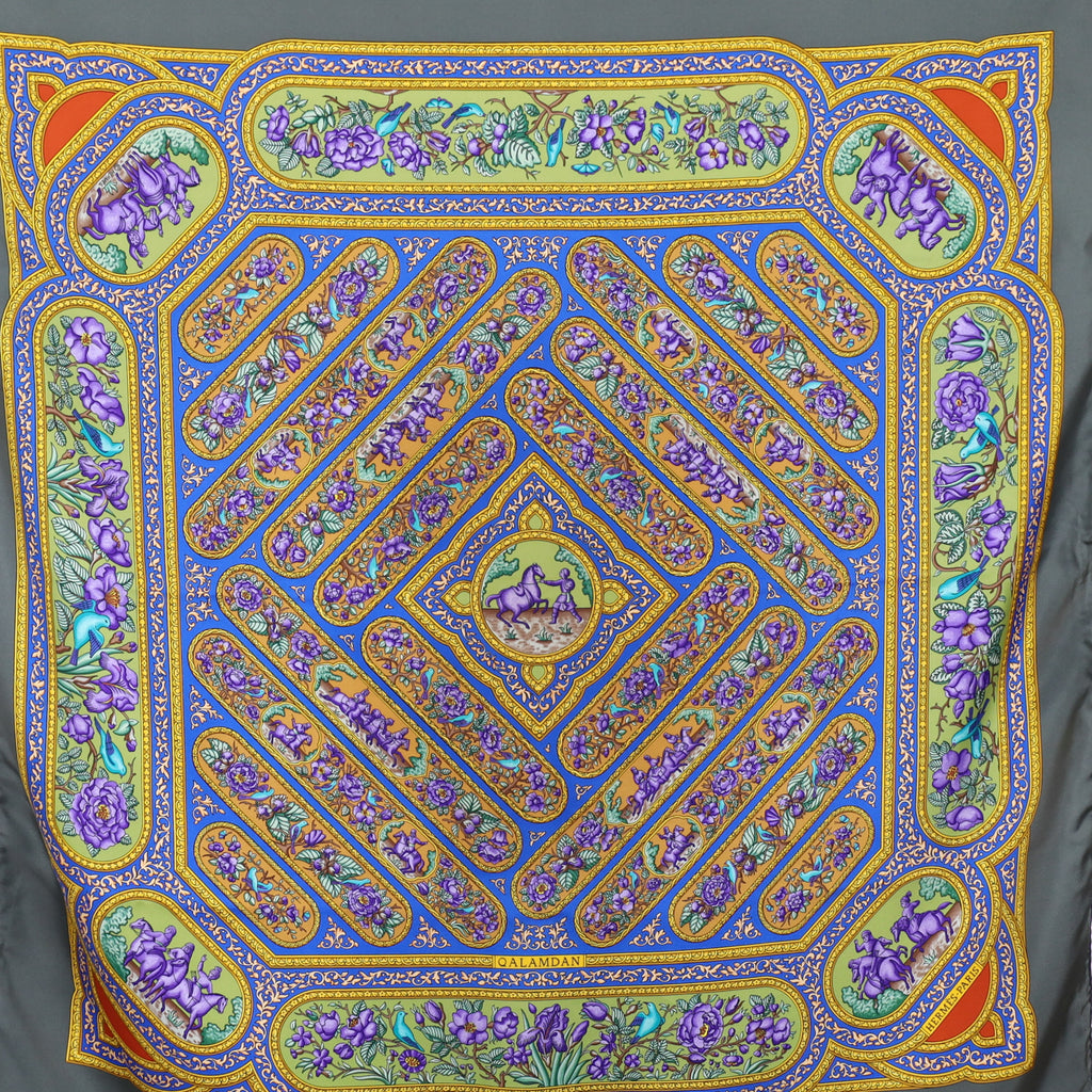 Hermès Qalamdan Silk Scarf