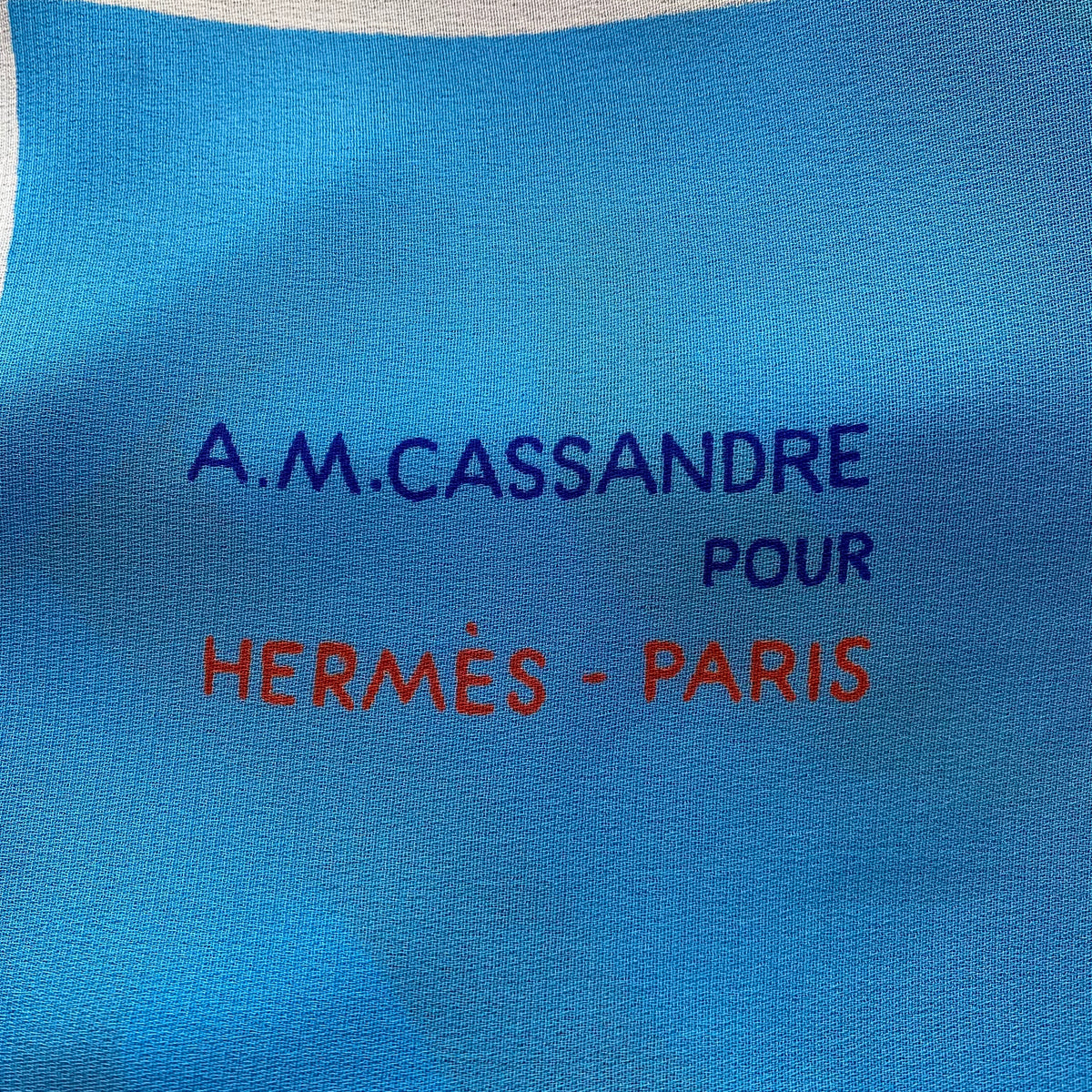 Hermès Large Crepe Silk Scarf