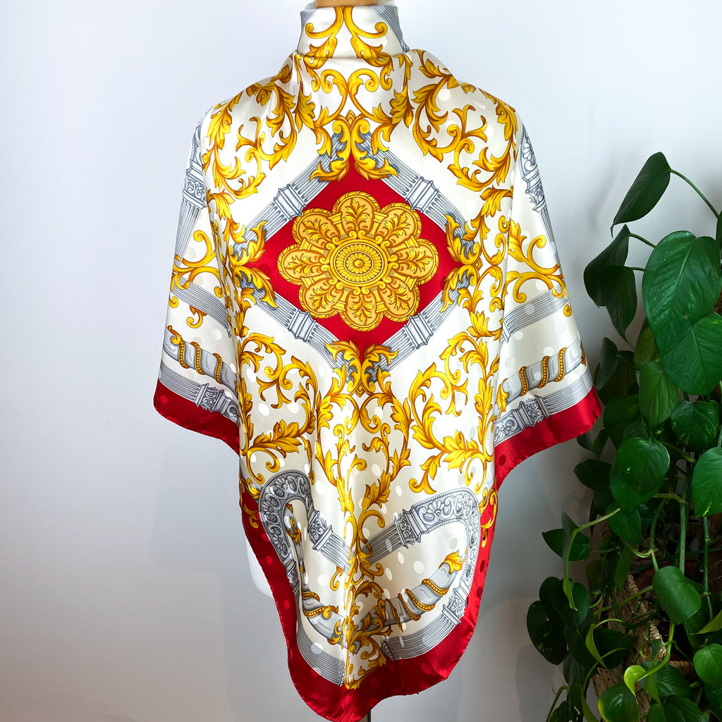 Reuato Balestra Italian Silk Scarf