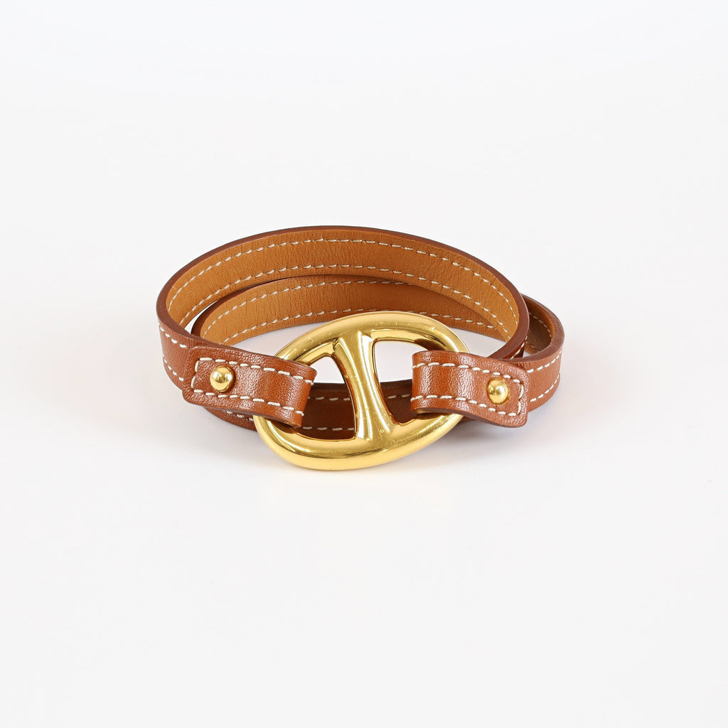 Brand New Boxed Hermès Granville Double Tour Bracelet