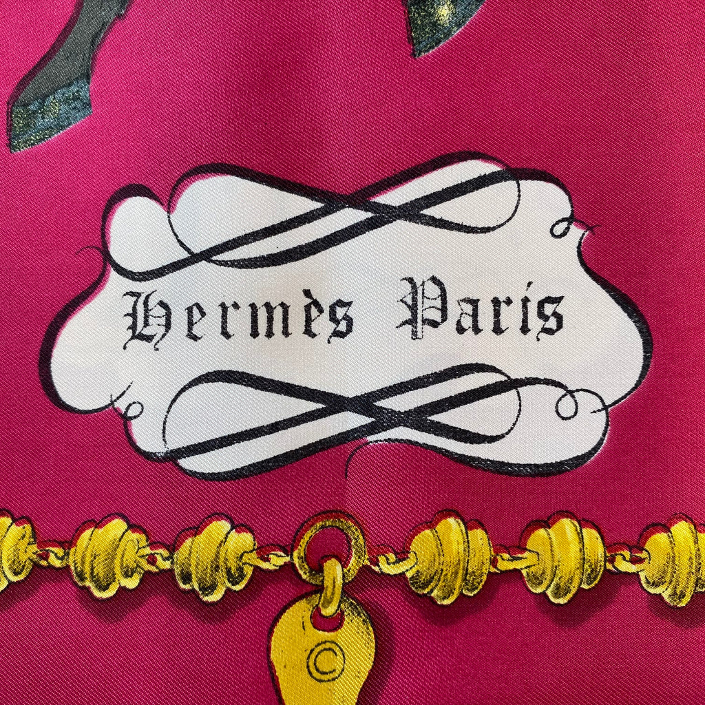 Hermès Palefroi Vintage Silk Scarf