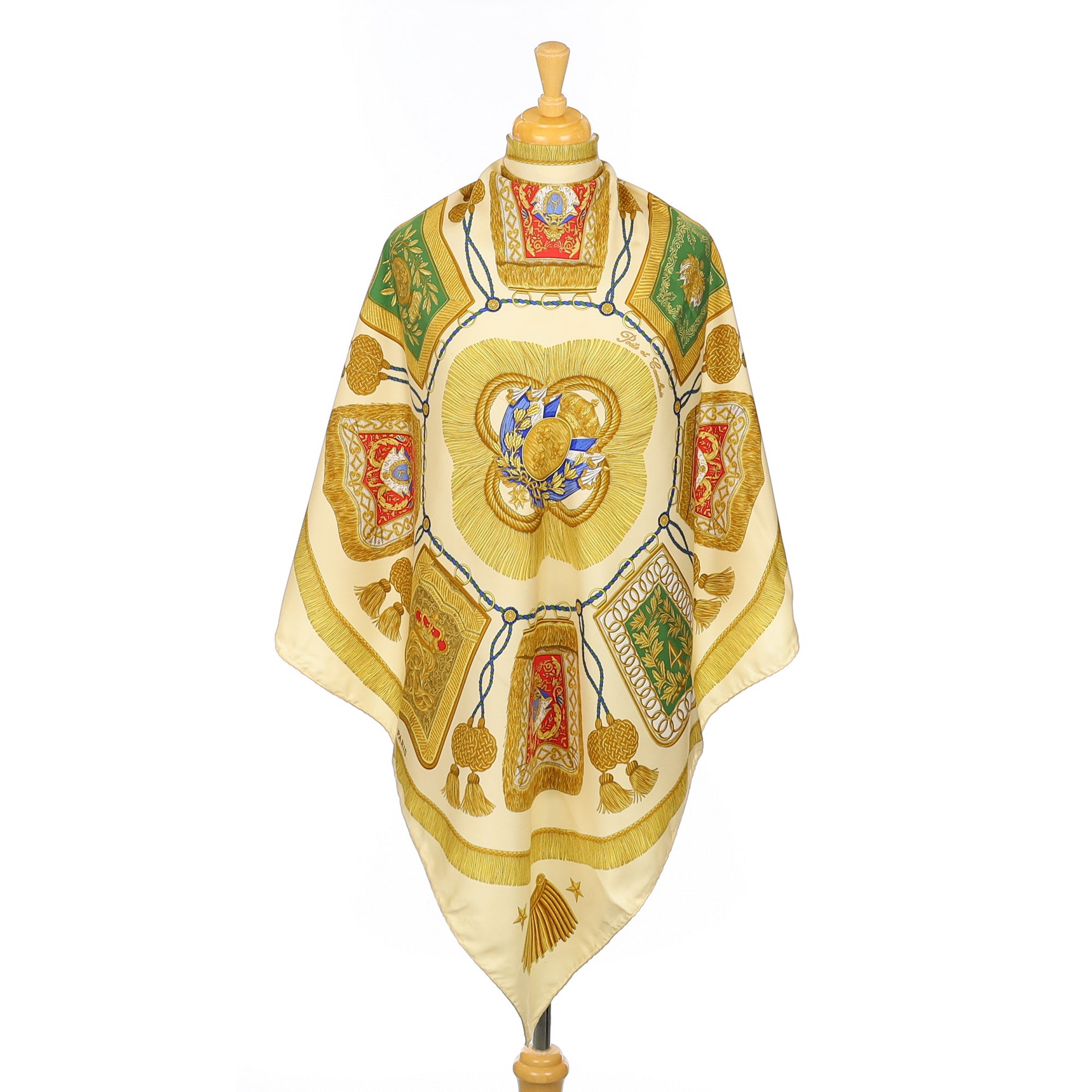 Hermès Poste Et Cavalerie Silk Scarf