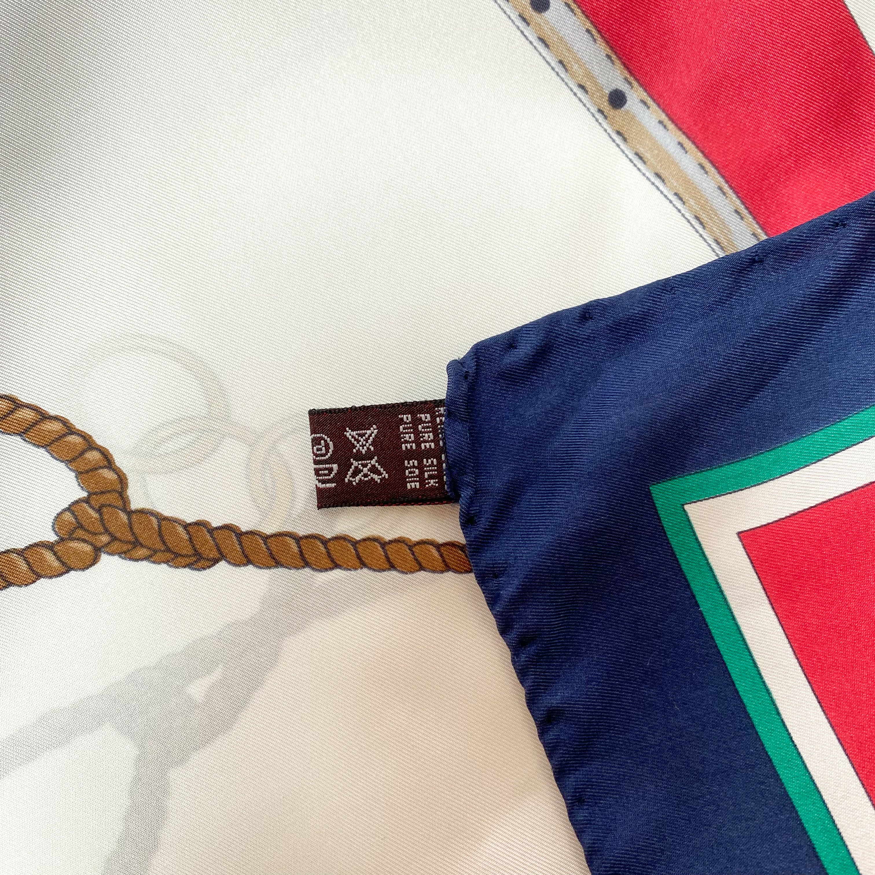 Vintage Carven Silk Scarf