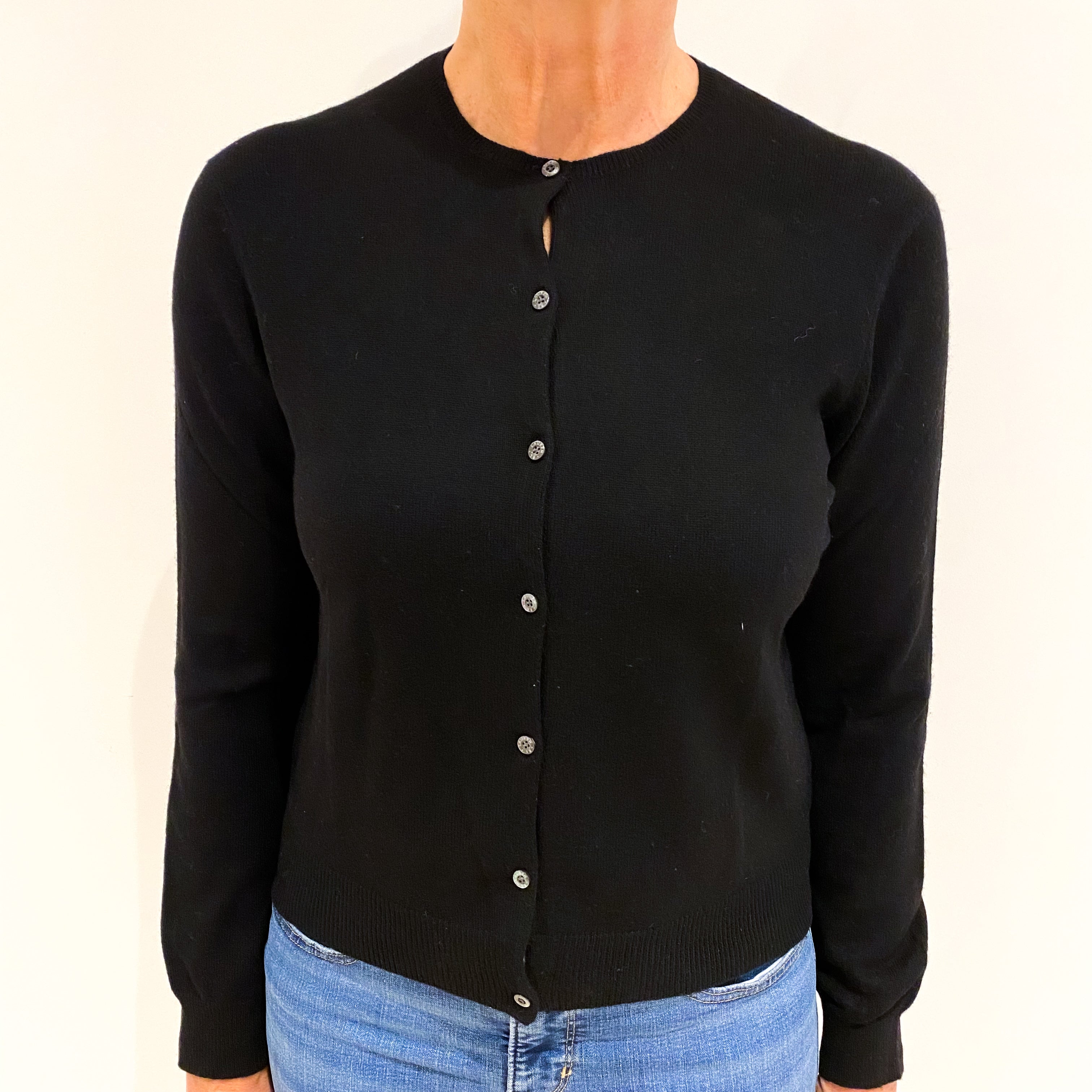 Ralph Lauren Cashmere Crew Neck Cardigan Medium