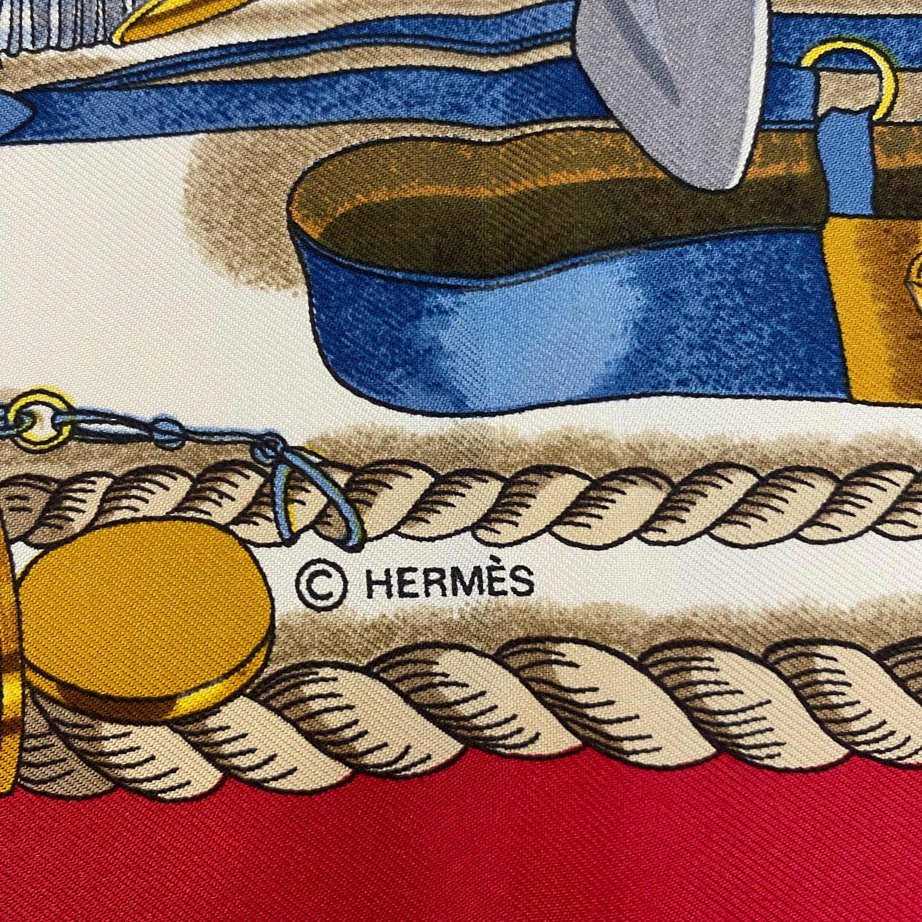 Hermès Musée Silk Scarf Quite Rare