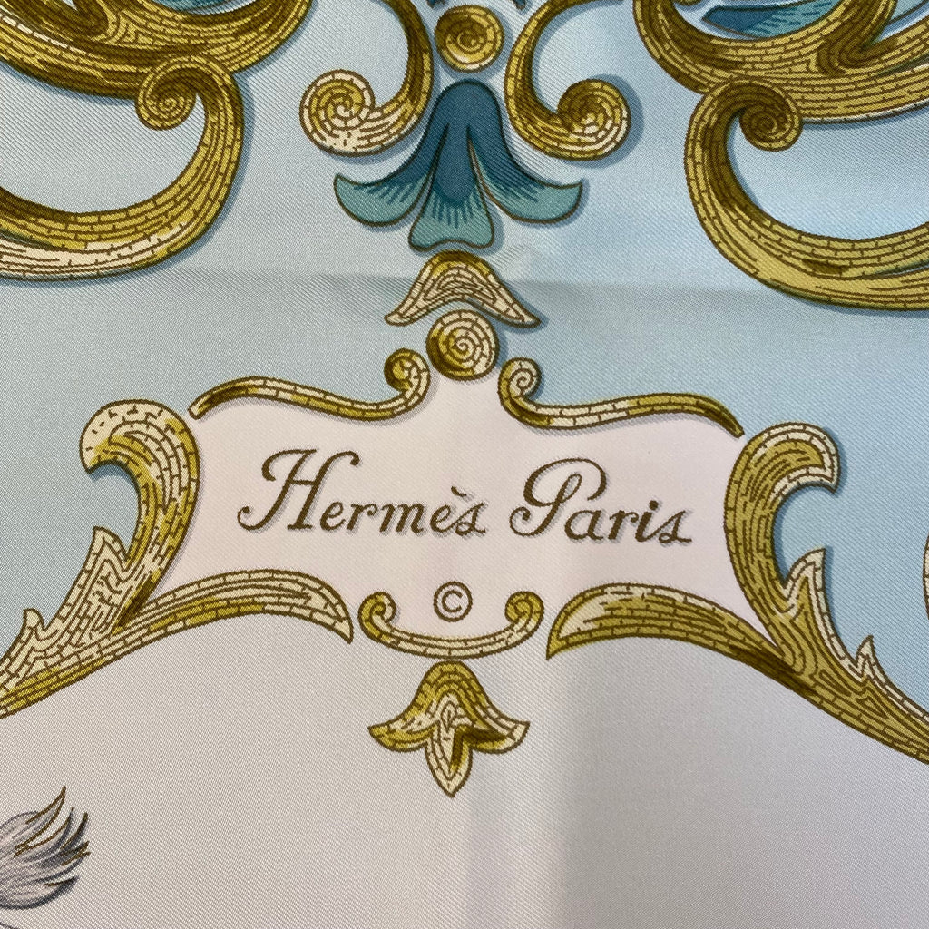 Hermès Cheval Turc Silk Scarf
