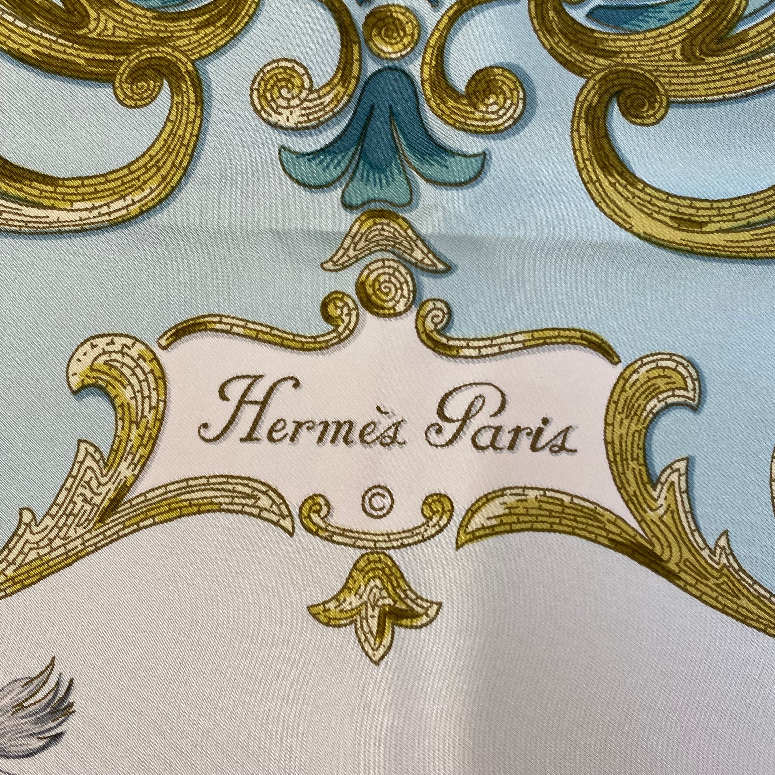 Hermès Cheval Turc Silk Scarf