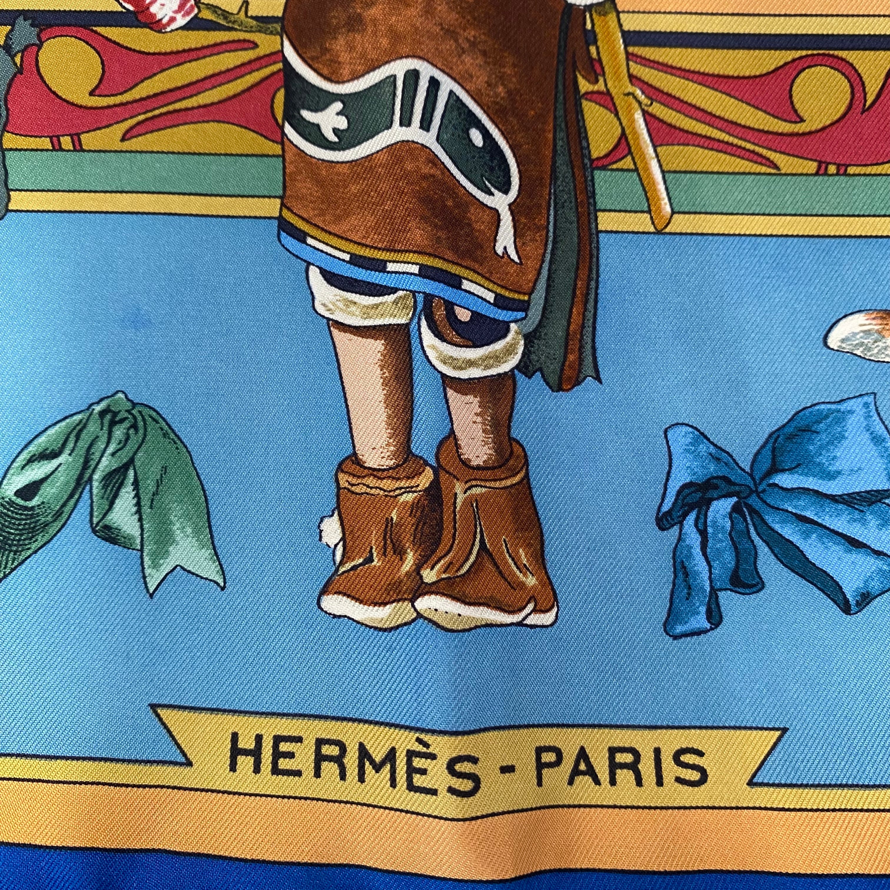 Hermès Kachinas Silk Scarf Rare