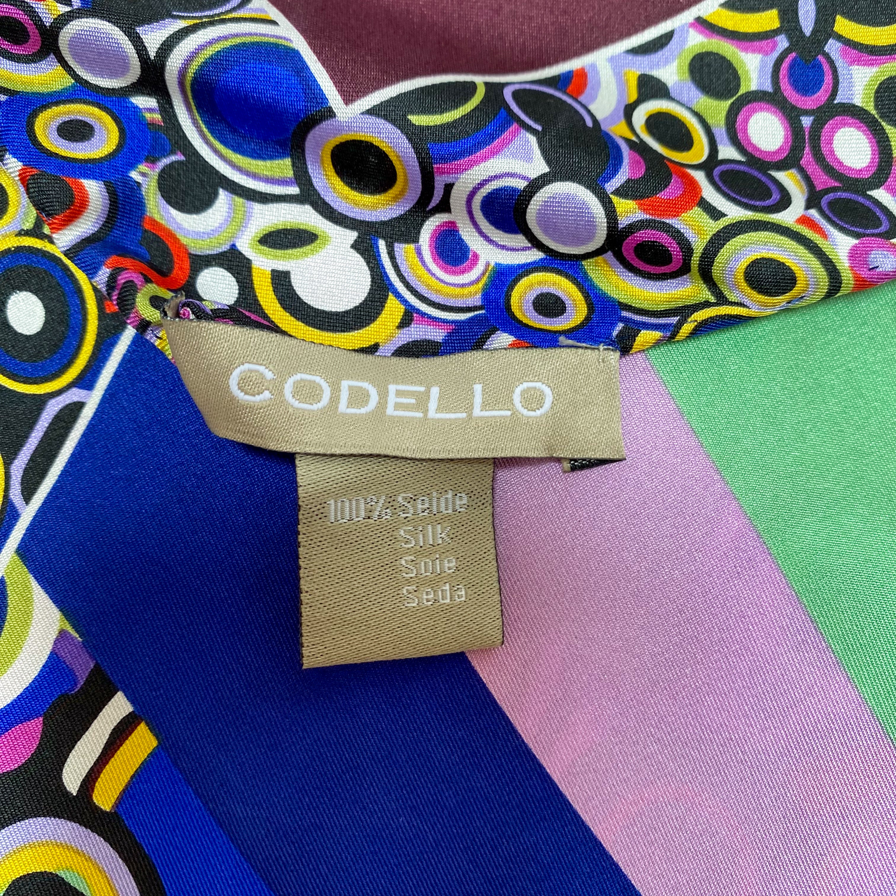 Codello Colourful Small Silk Scarf