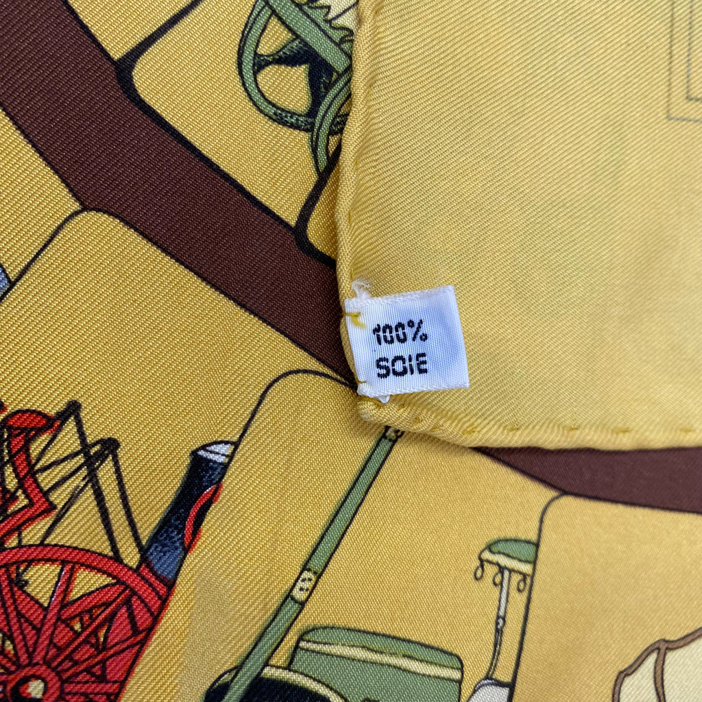Hermès Carrosserie Silk Scarf Quite Rare