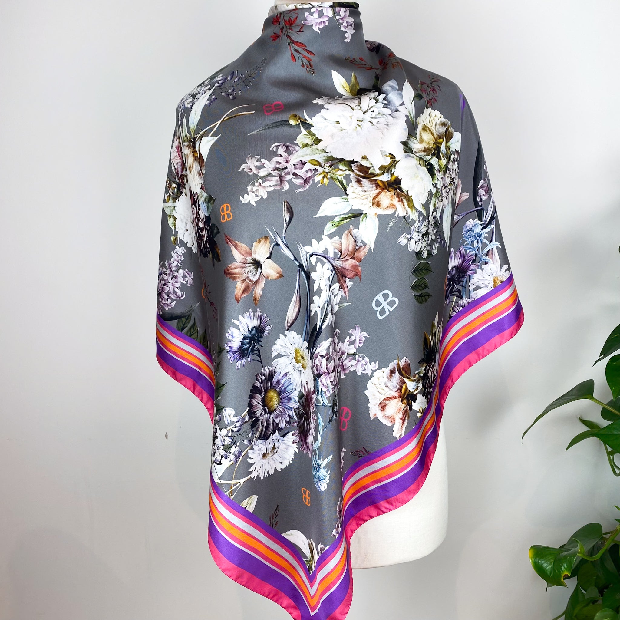 Immaculate Colourful Basler Designer Silk Scarf