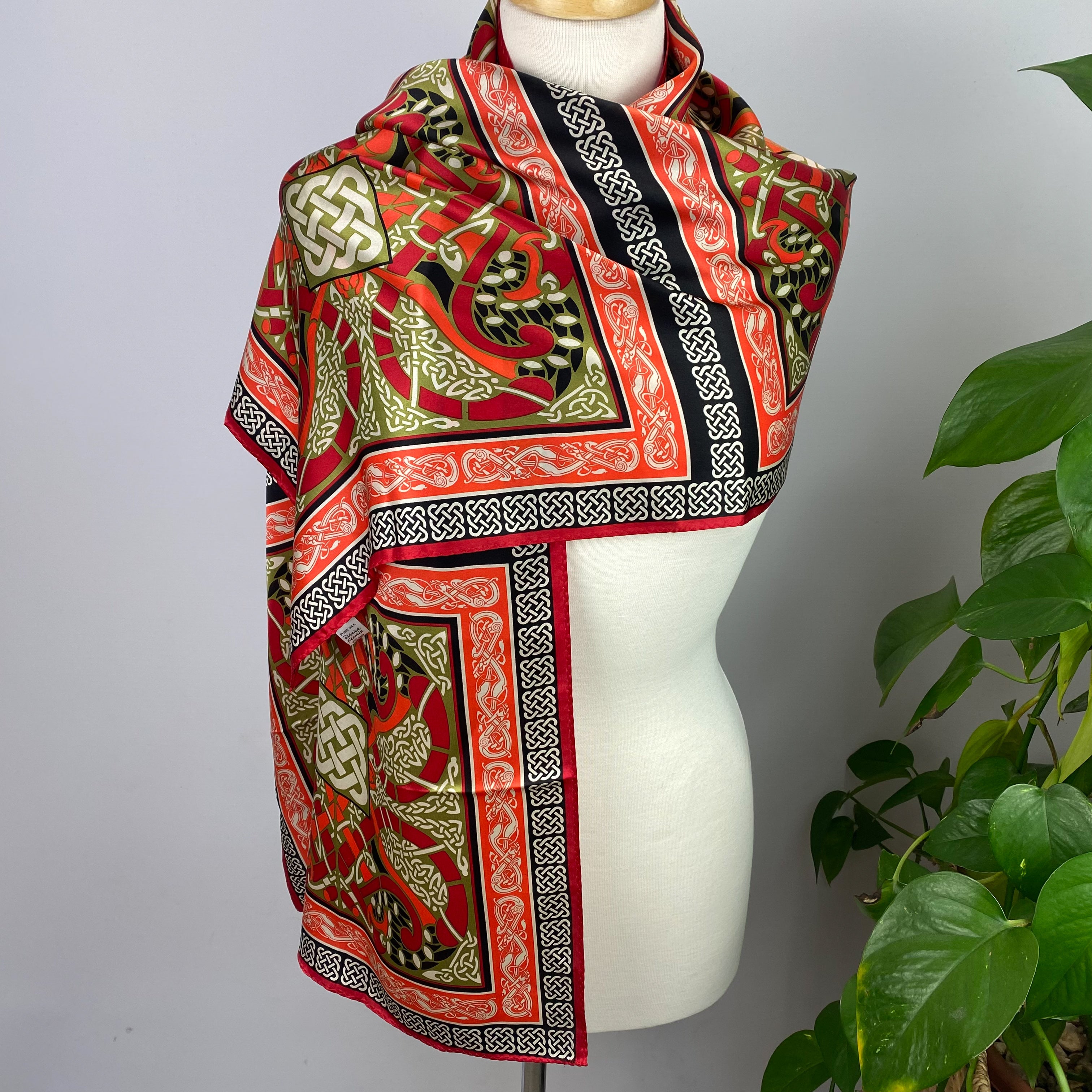Patrick Francis Modern Silk Scarf