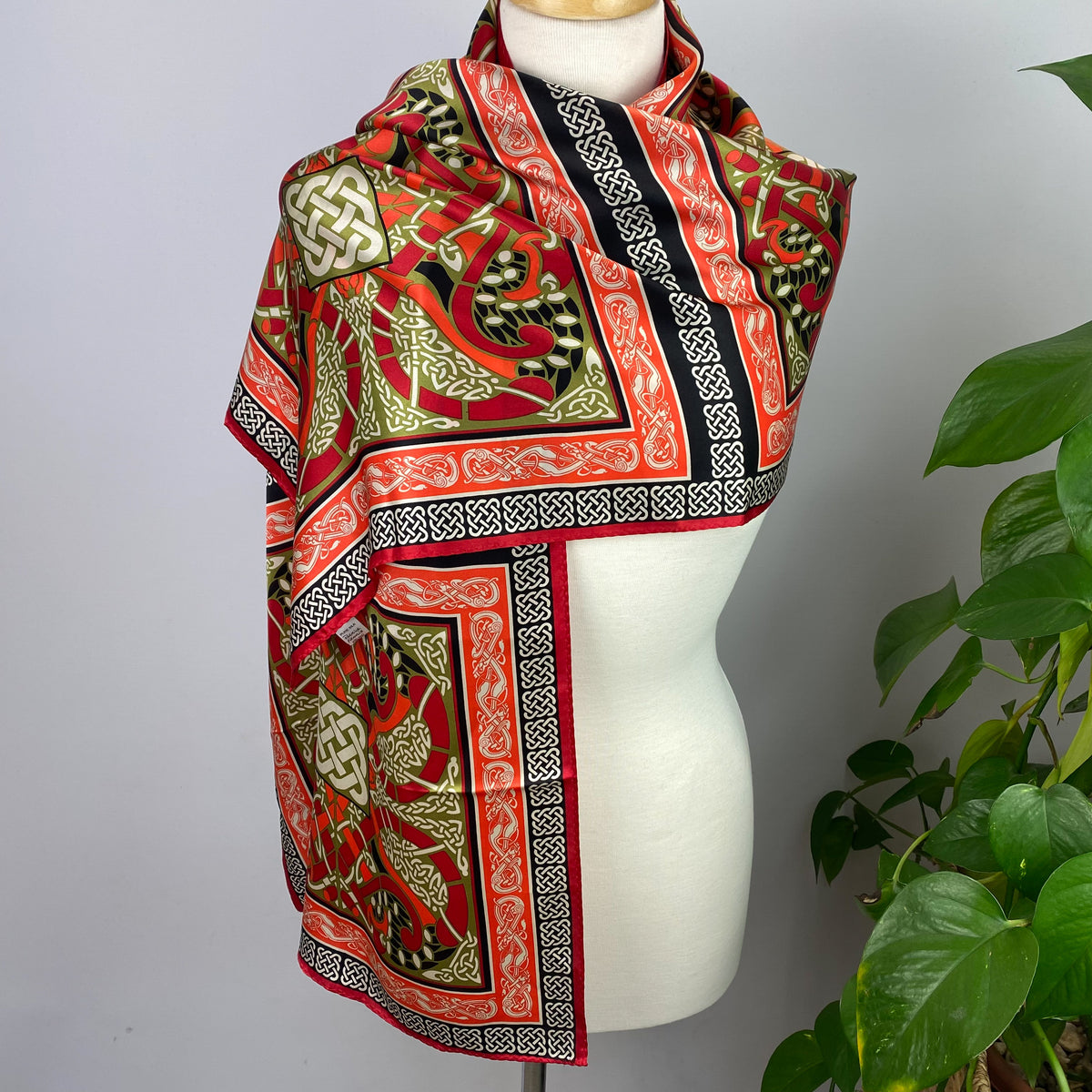 Patrick Francis Modern Silk Scarf